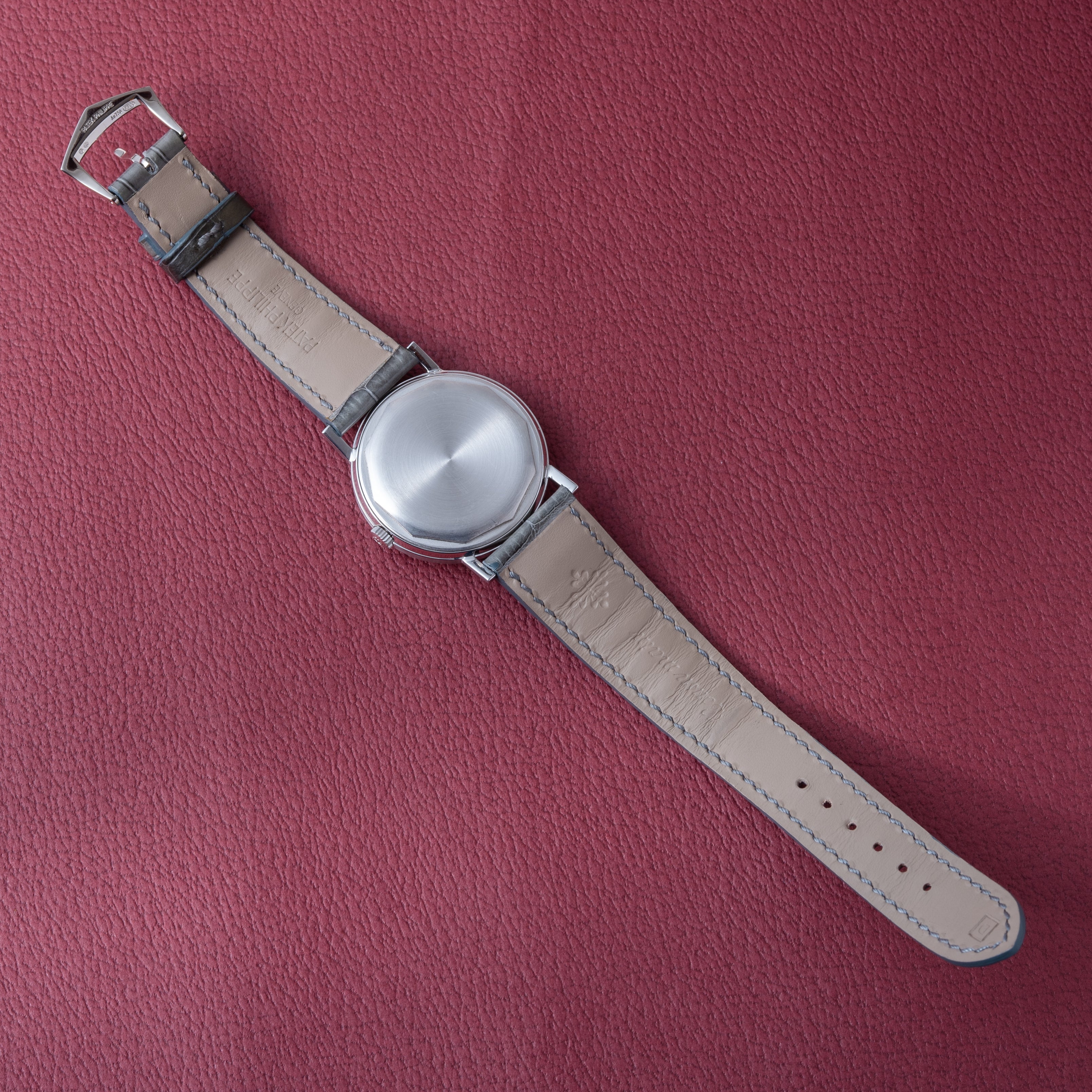 パテックフィリップ カラトラバ 1975年製 Ref.3445 Cal.27-460M 純正尾錠 18KWG