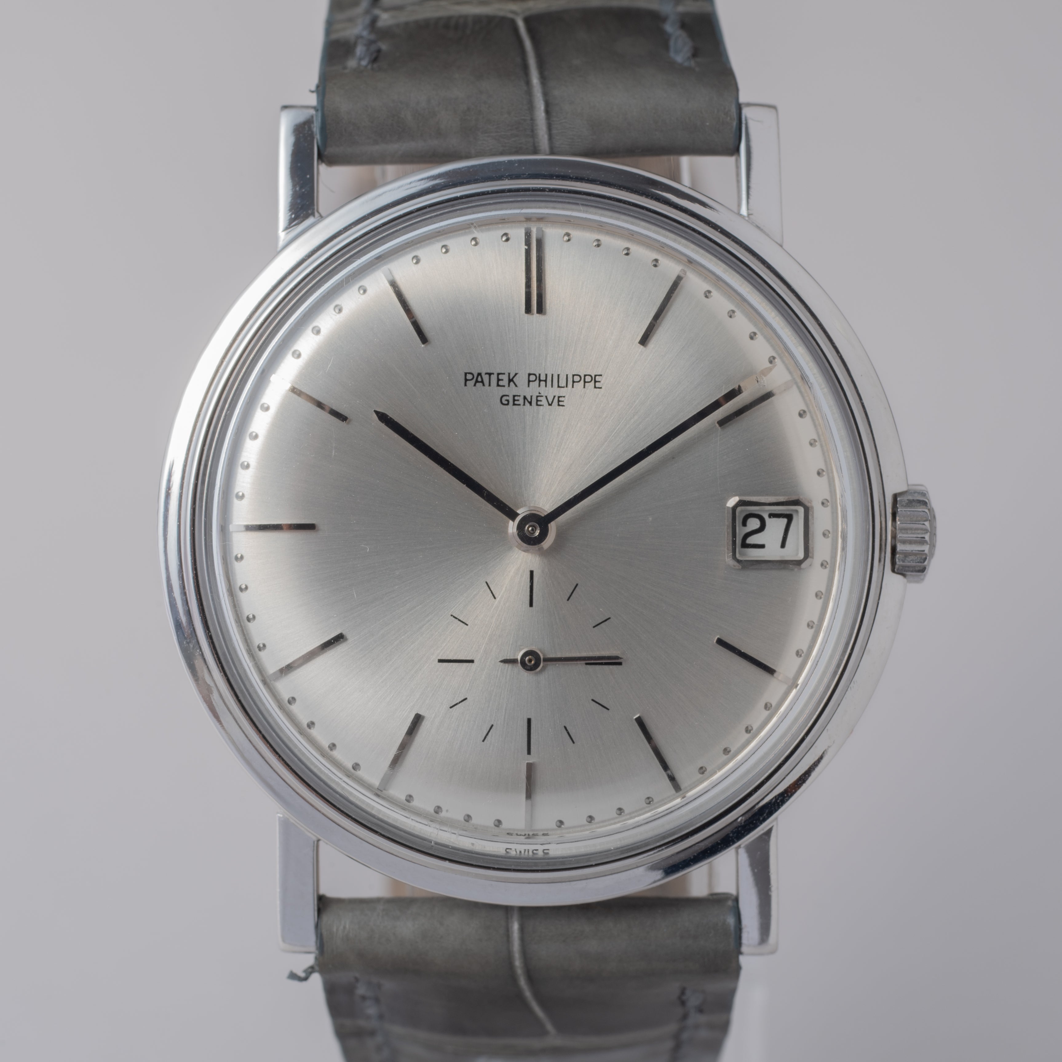 パテックフィリップ カラトラバ 1975年製 Ref.3445 Cal.27-460M 純正尾錠 18KWG