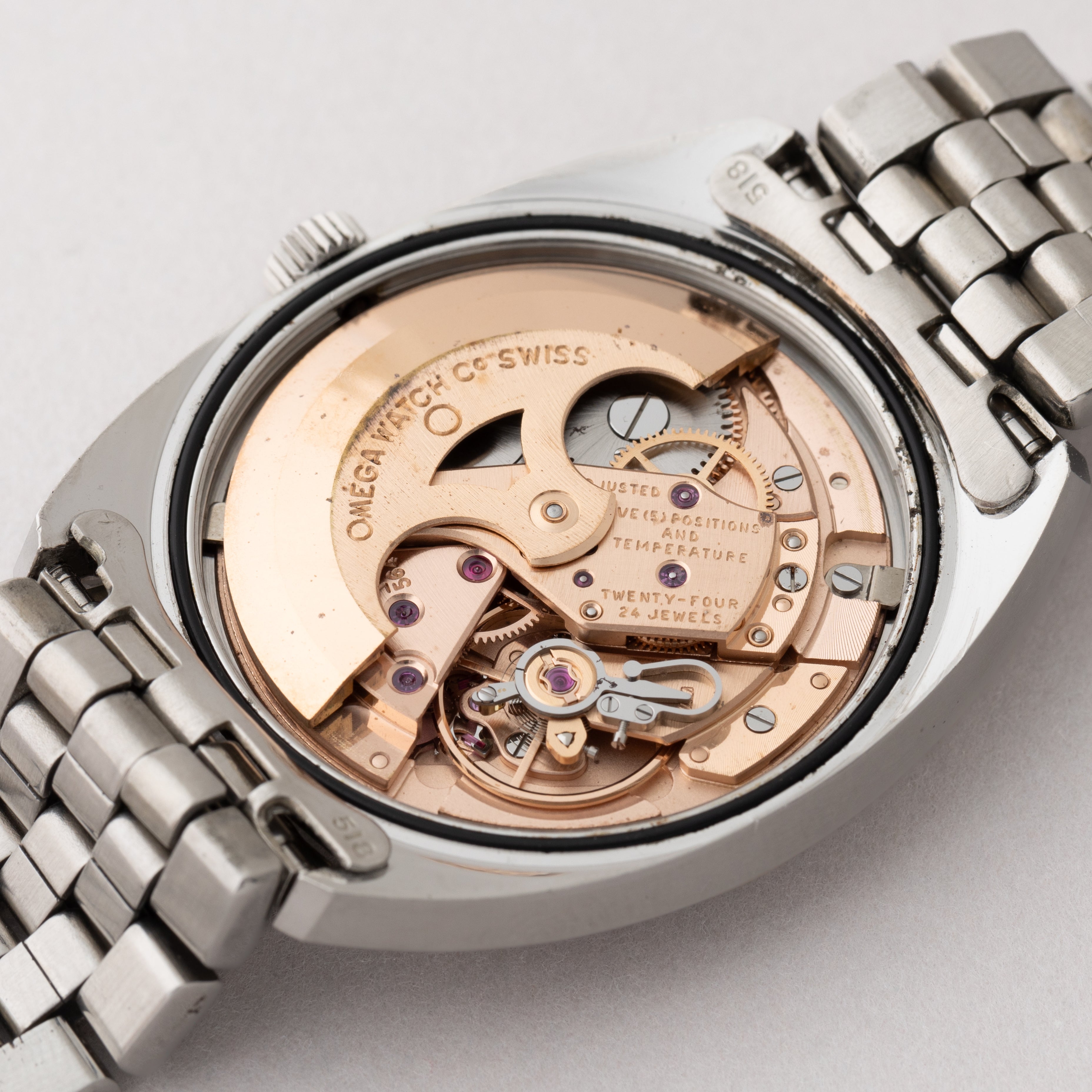 オメガ コンステレーション 1968年製 クロノメーター ジェンタ 前期 コインエッジベゼル ブレス付き