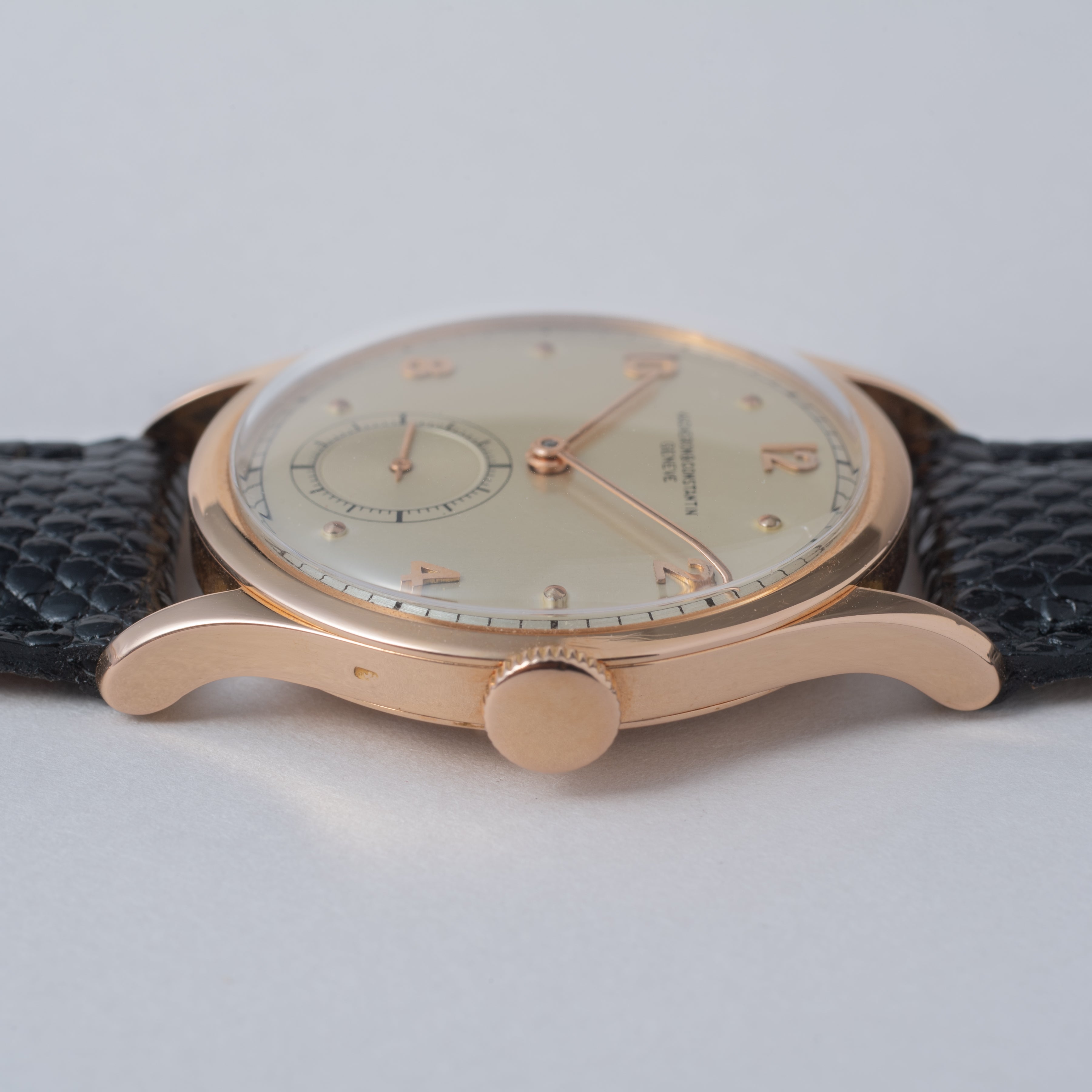 ヴァシュロン・コンスタンタン ラウンド18KPG スモールセコンド 1945年製 アーカイブ付き