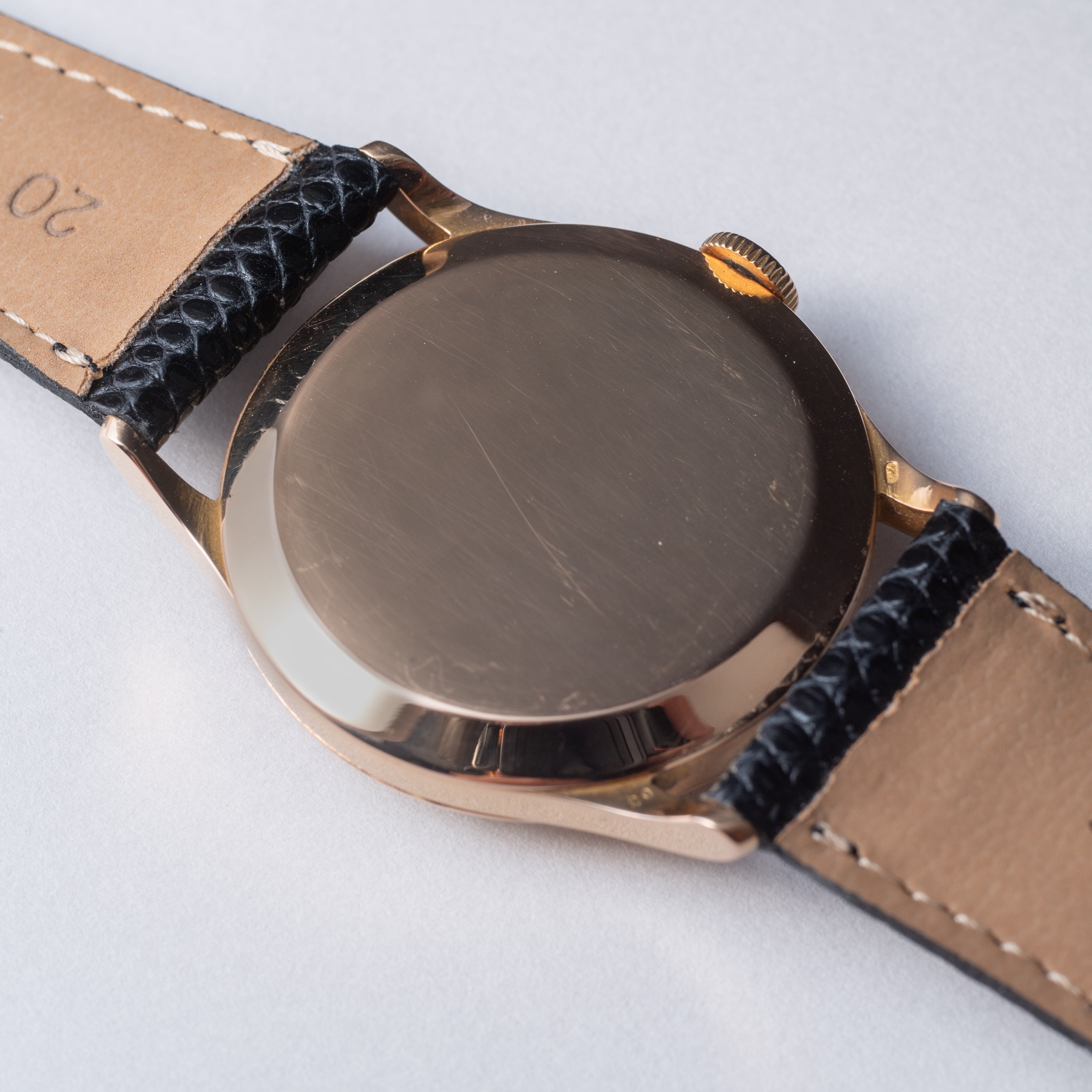 ヴァシュロン・コンスタンタン ラウンド18KPG スモールセコンド 1945年製 アーカイブ付き