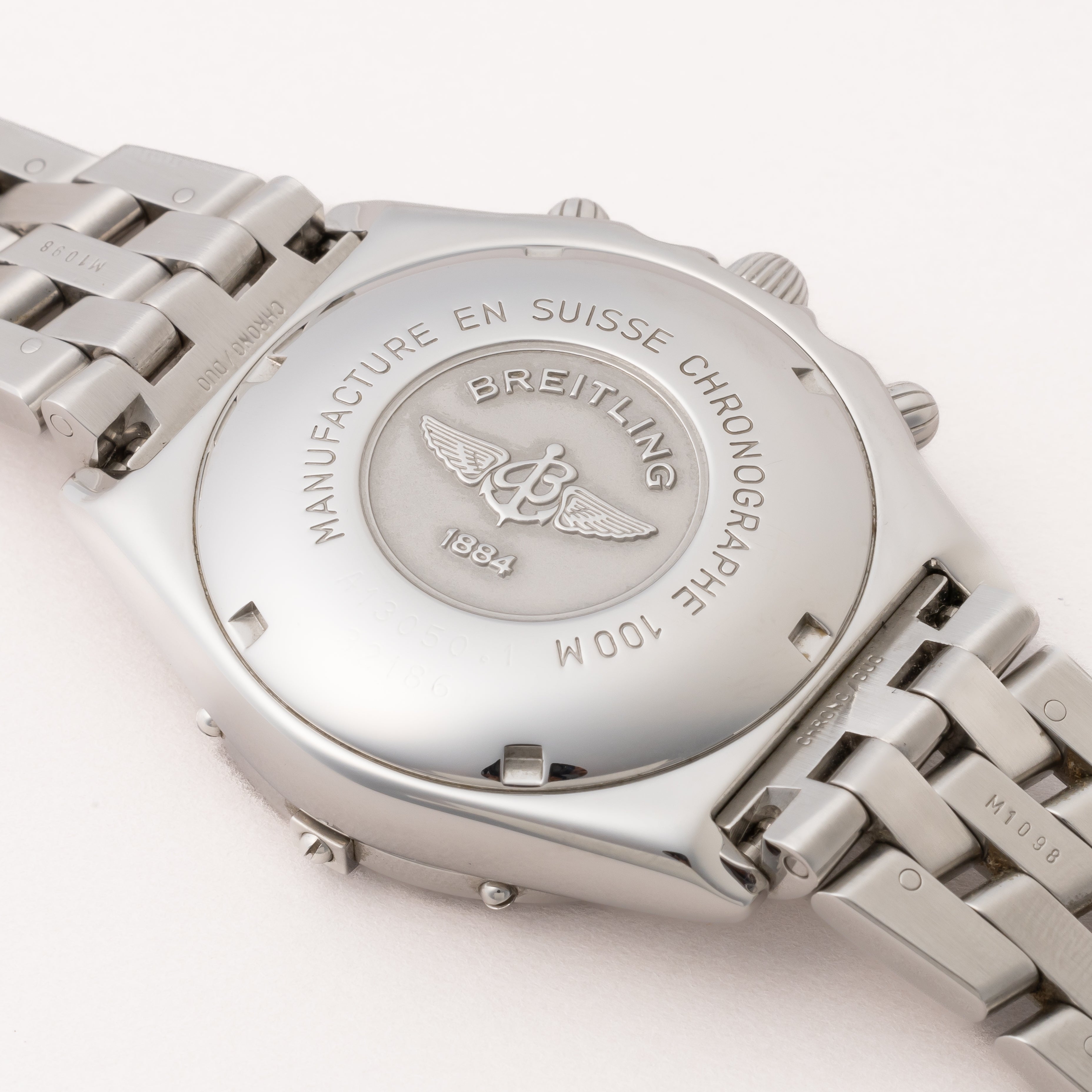 ブライトリング クロノマット シェルダイヤル 箱、2000年ギャラ付き