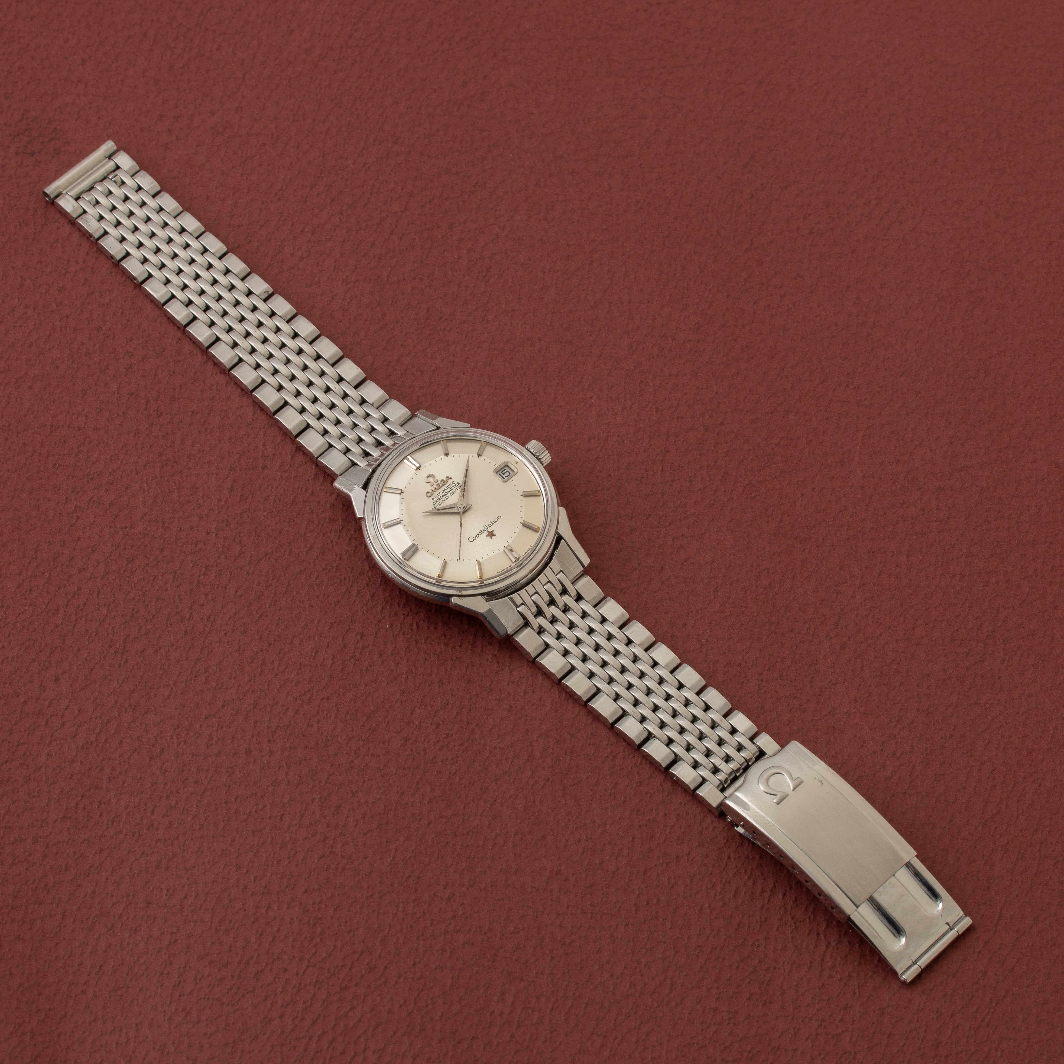 オメガ 1966年製 コンステレーション 12角 クロノメーター Ref.168.005 純正ブレス付き