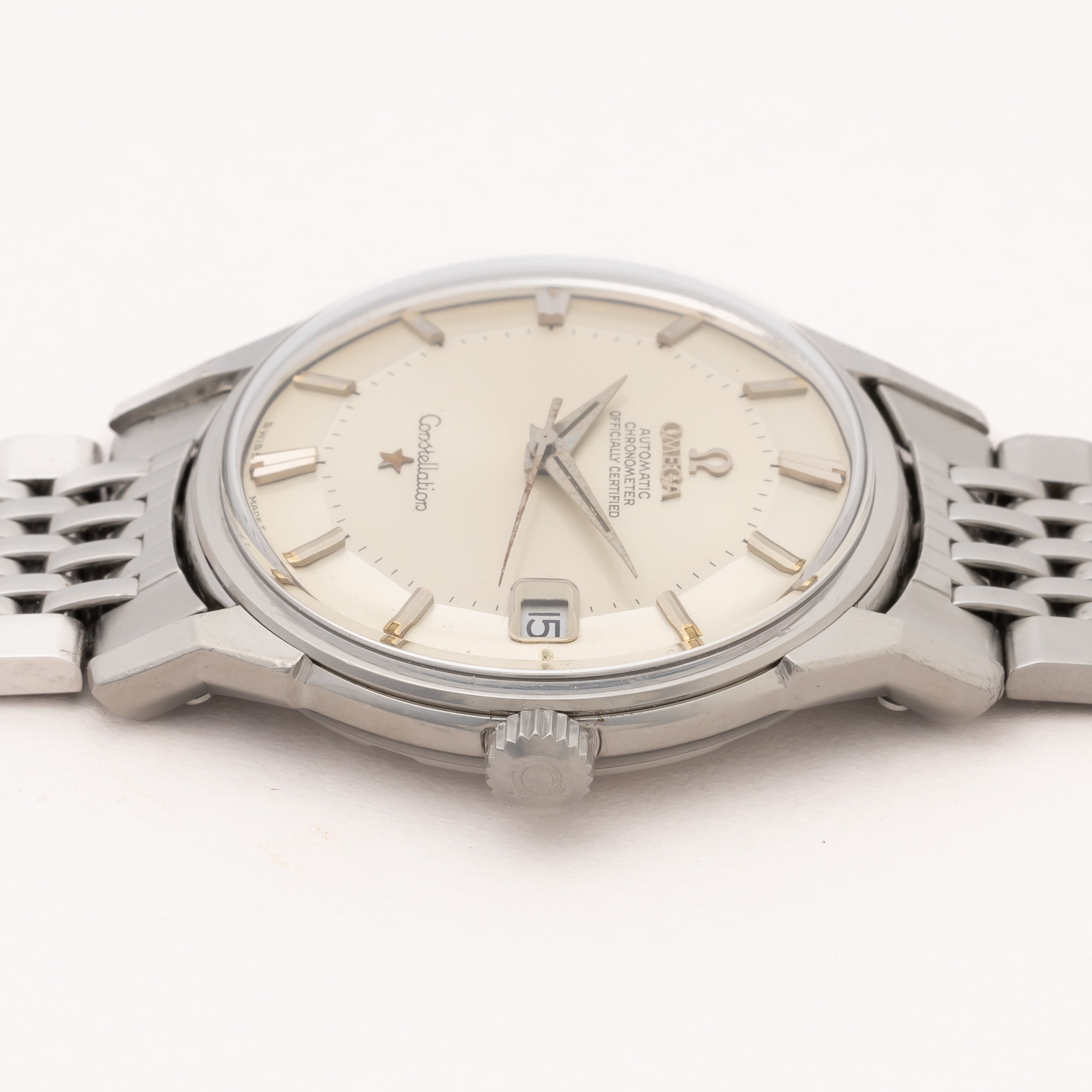 オメガ 1966年製 コンステレーション 12角 クロノメーター Ref.168.005 純正ブレス付き
