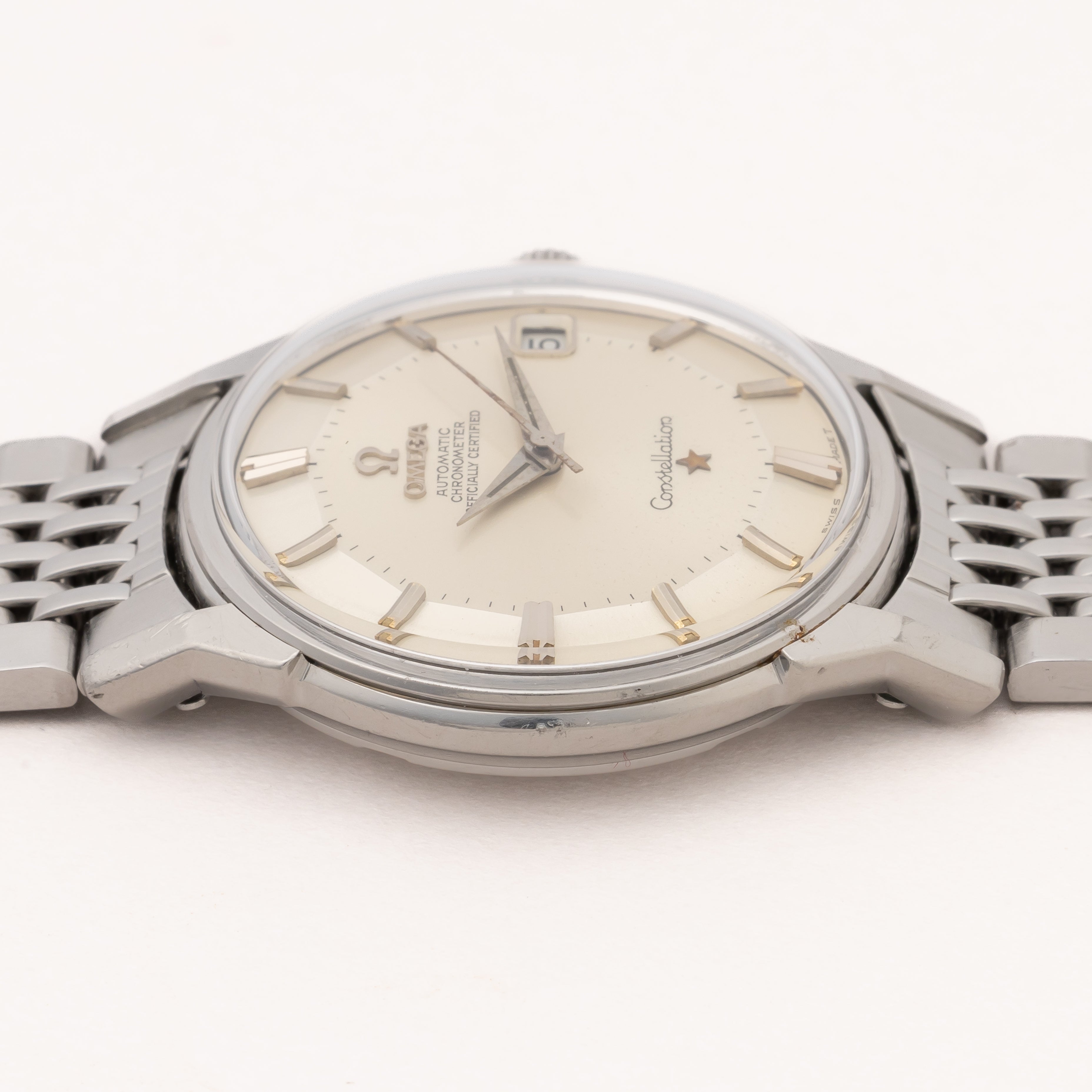 オメガ 1966年製 コンステレーション 12角 クロノメーター Ref.168.005 純正ブレス付き