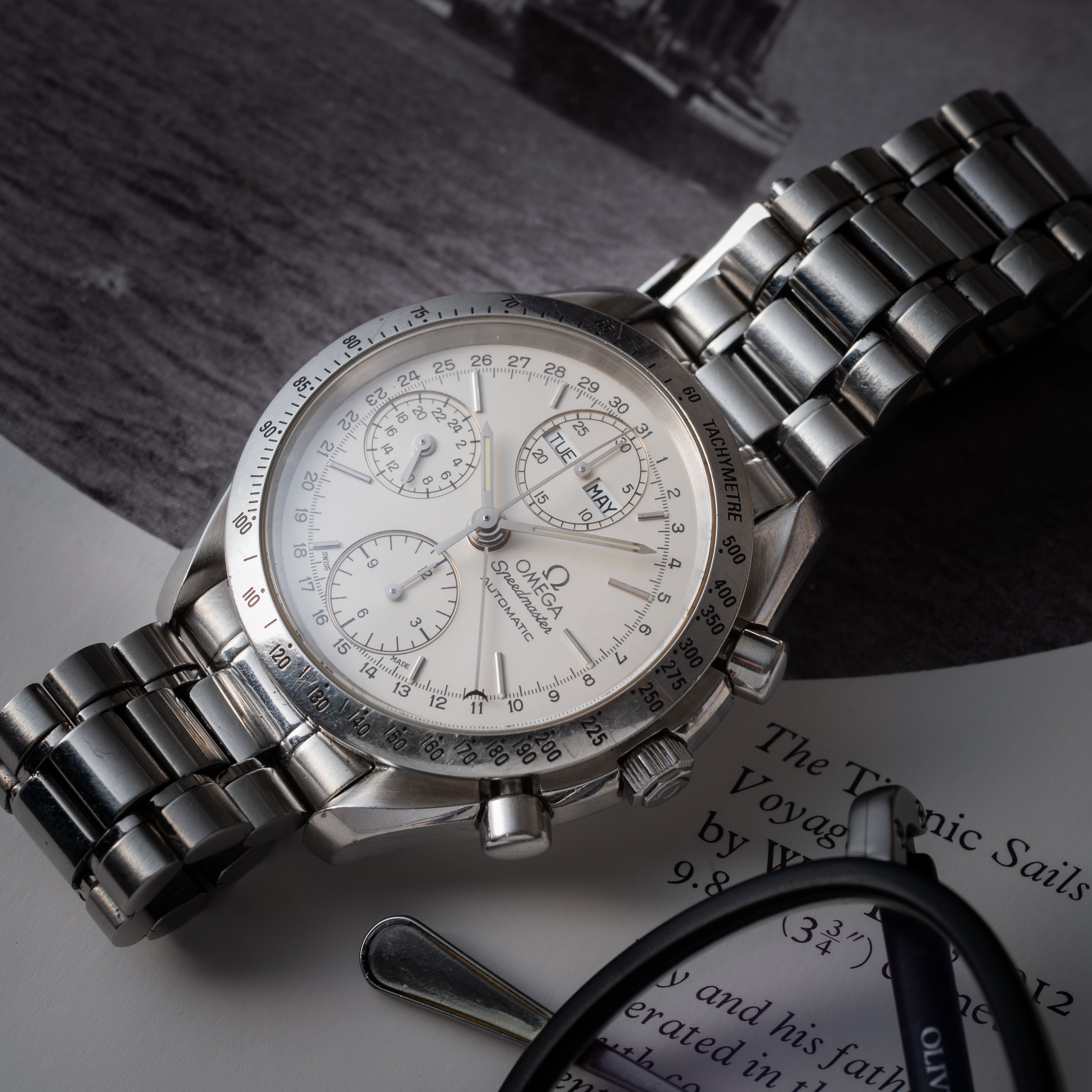オメガスピードマスター 1998年製トリプルカレンダー オートマチック ギャラ付き