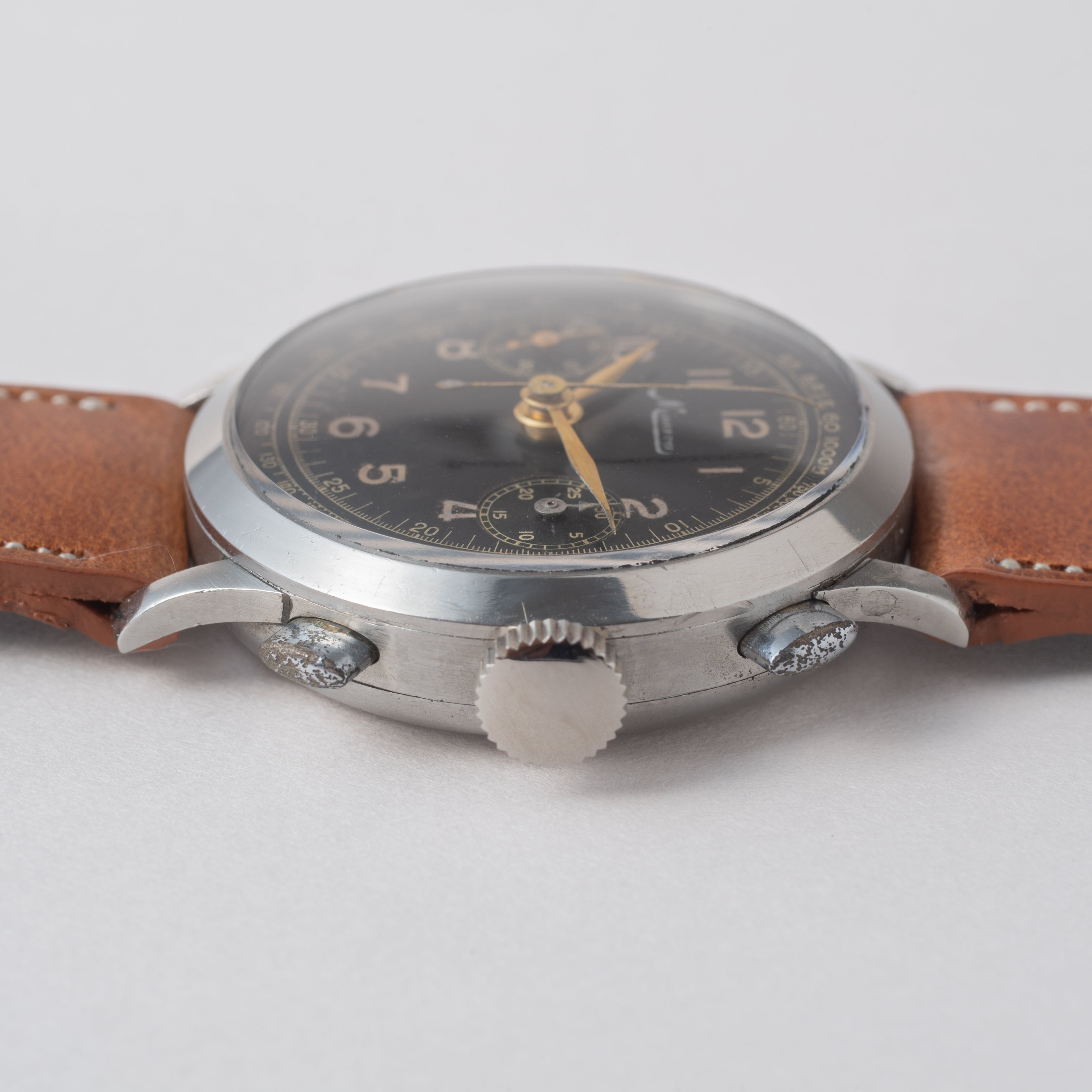 ミネルバ 2レジスタークロノグラフ 1940年代製 手巻き Cal.13-20CH