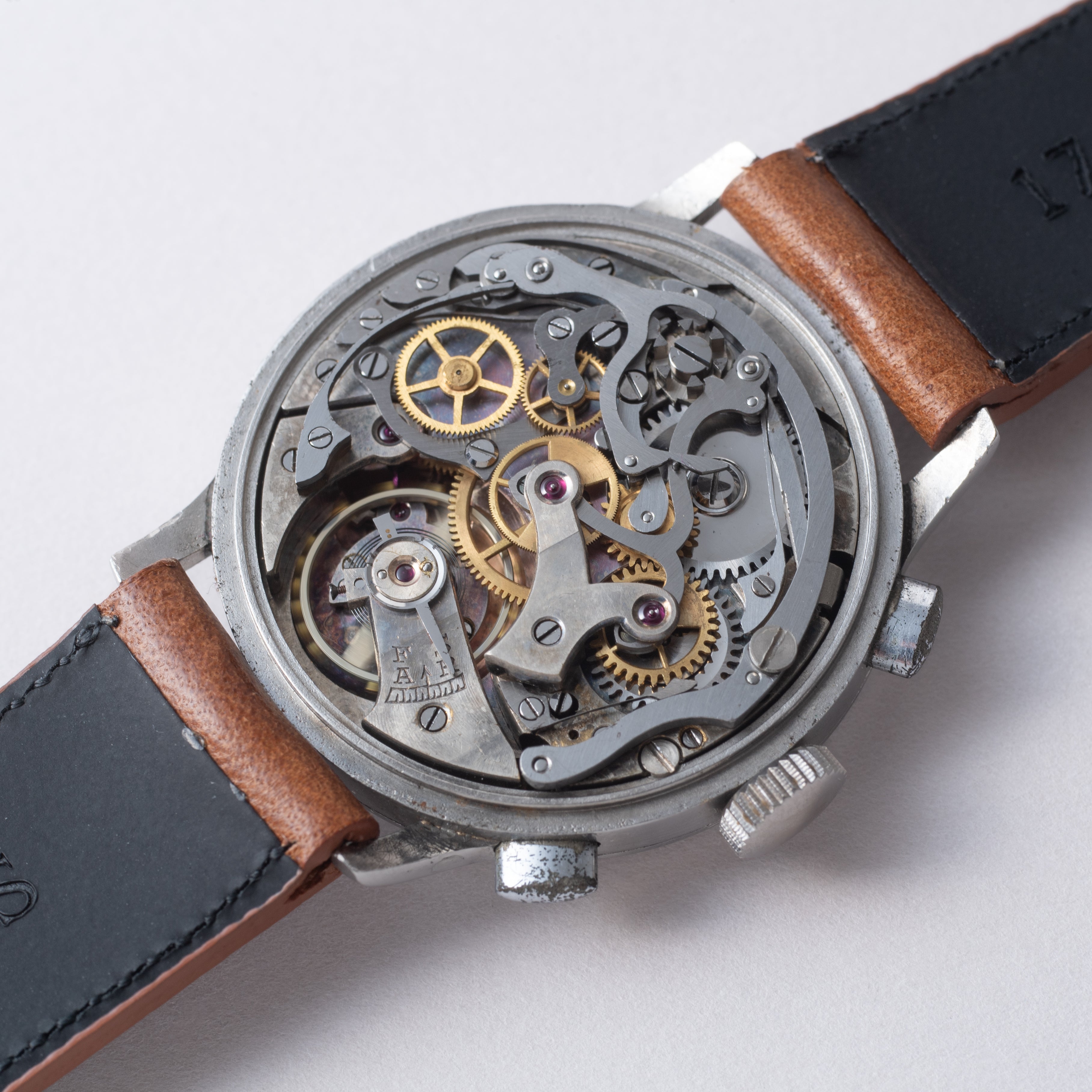 ミネルバ 2レジスタークロノグラフ 1940年代製 手巻き Cal.13-20CH