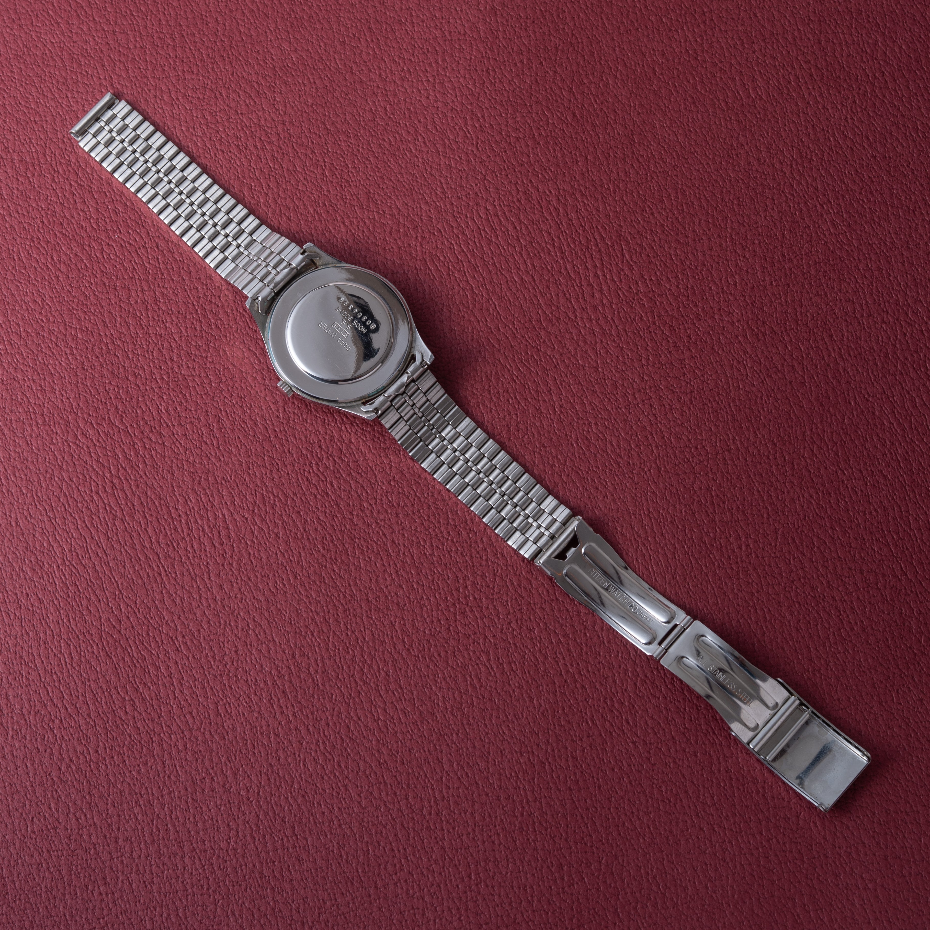 シチズン マリンスター オレンジダイヤル 1968年製 パラウォーター ブレス付き