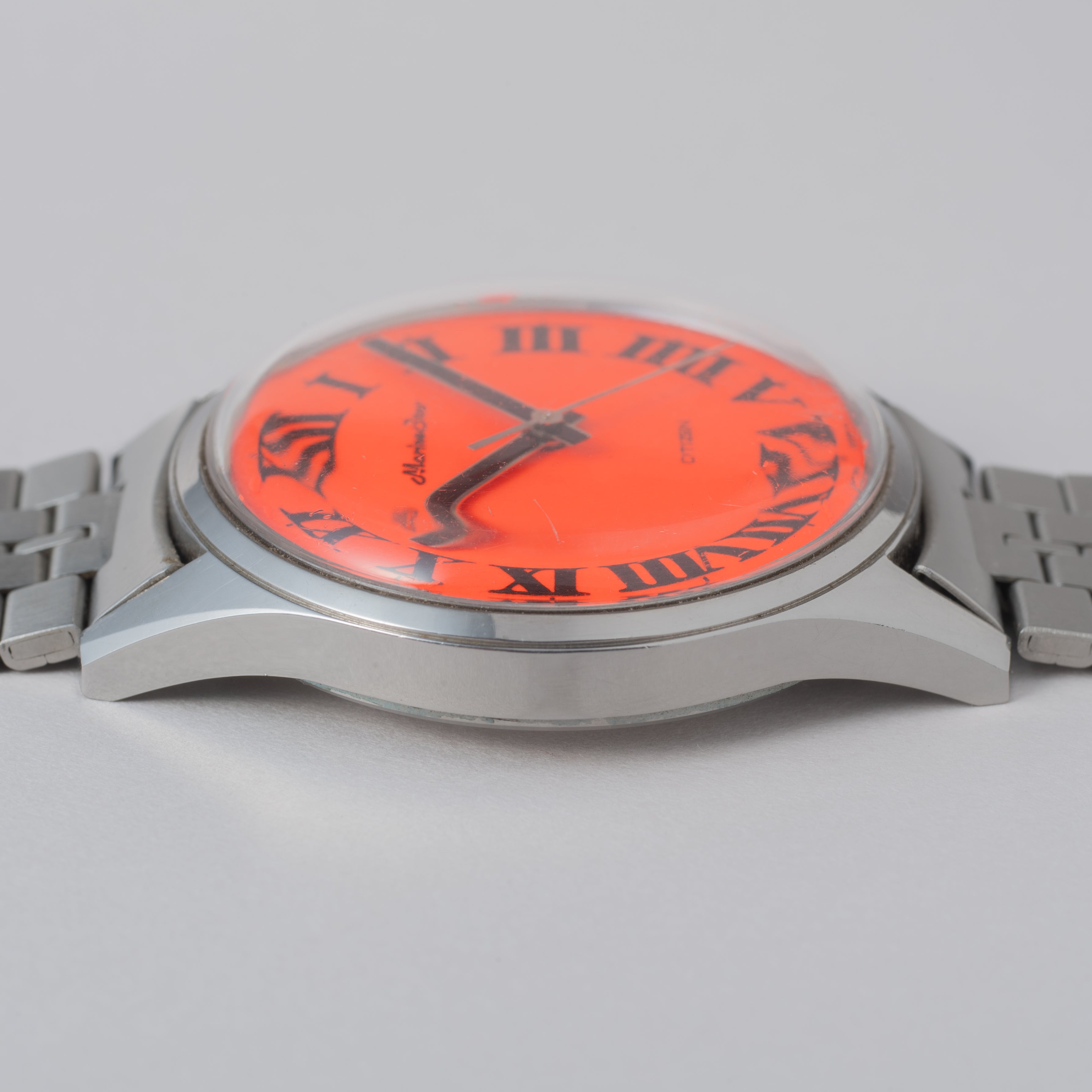 シチズン マリンスター オレンジダイヤル 1968年製 パラウォーター ブレス付き