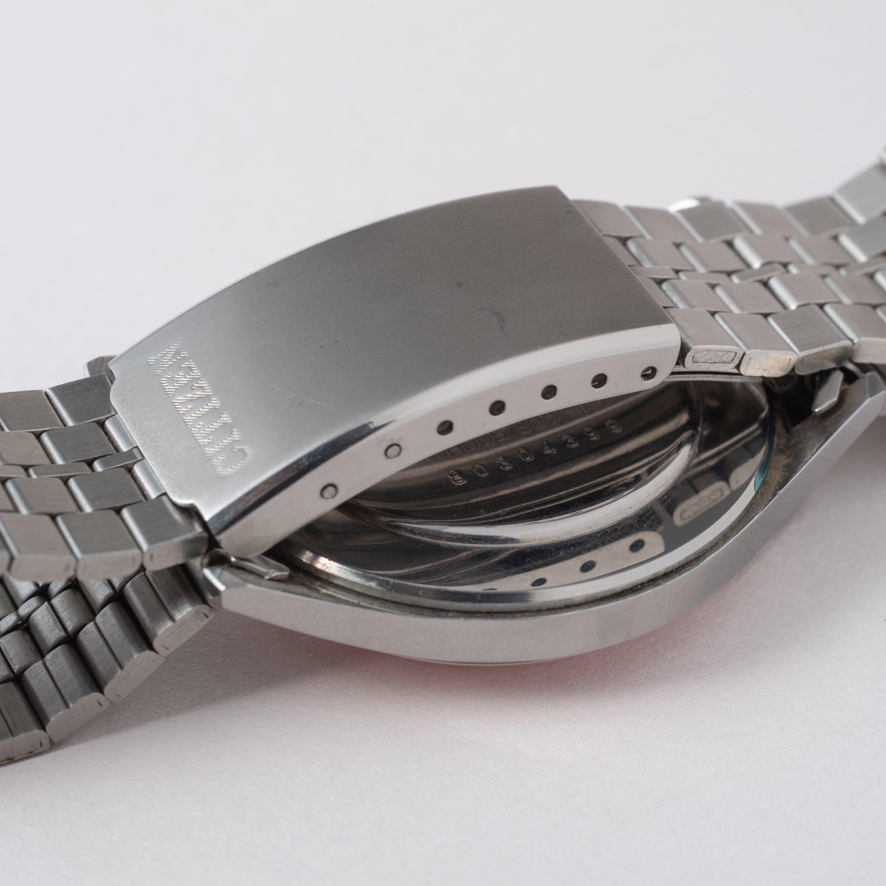 シチズン マリンスター オレンジダイヤル 1968年製 パラウォーター ブレス付き