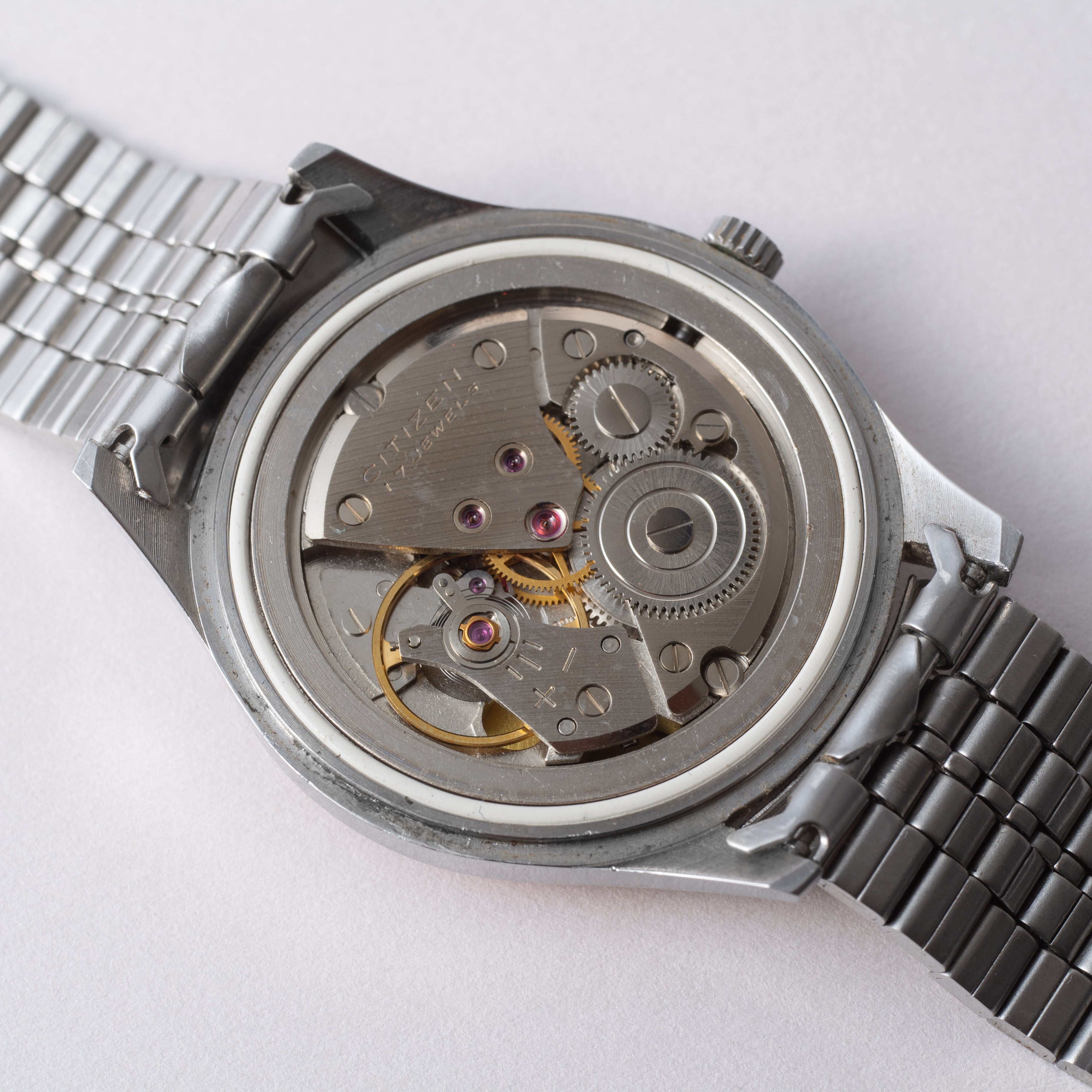 シチズン マリンスター オレンジダイヤル 1968年製 パラウォーター ブレス付き