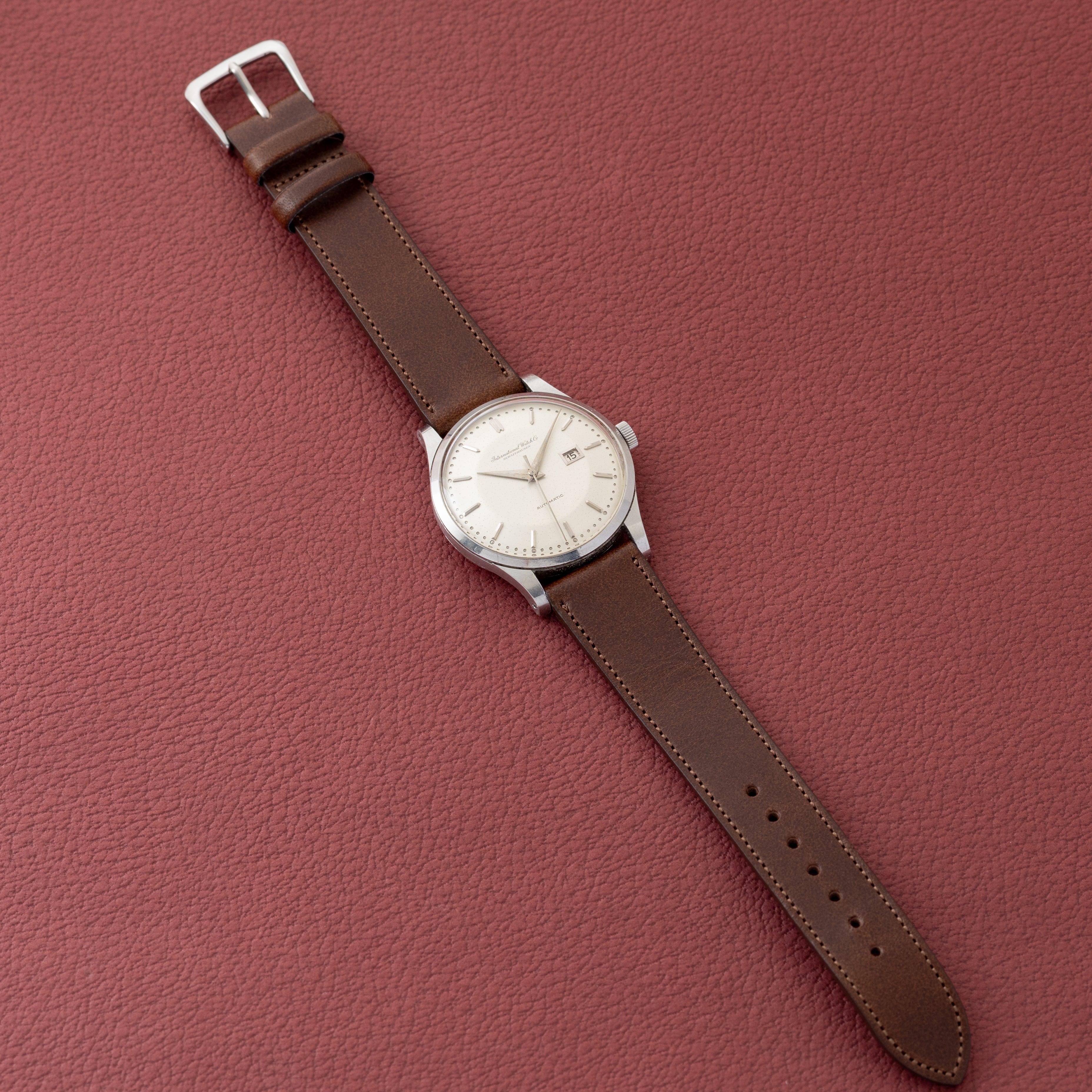 IWC ペラトン式オートマチック Cal.8531 1962年製 寄り目デイト ラウンドケース