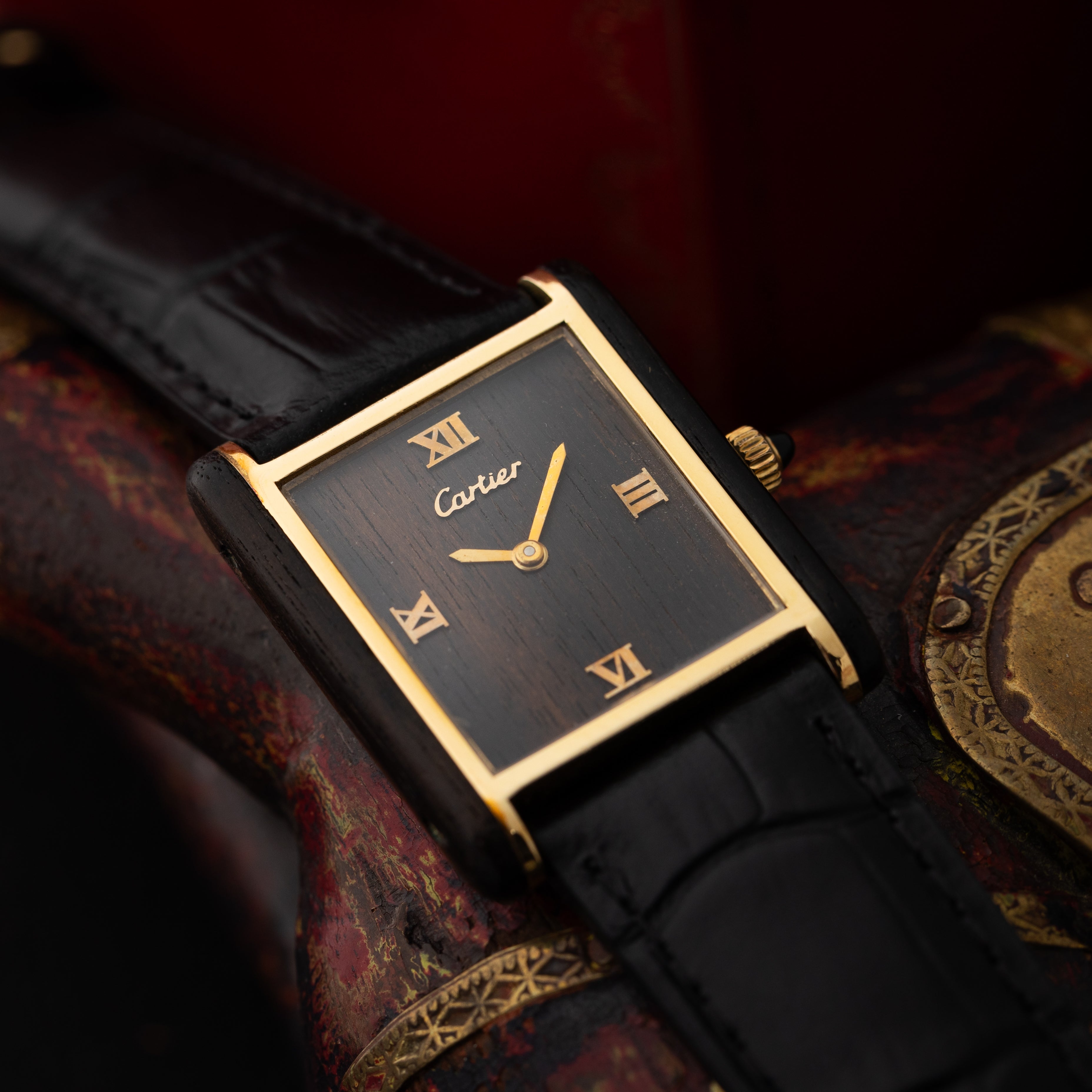 カルティエ オーガニックタンクウッド ブティック限定 Ref.20611 1975年~1976年製