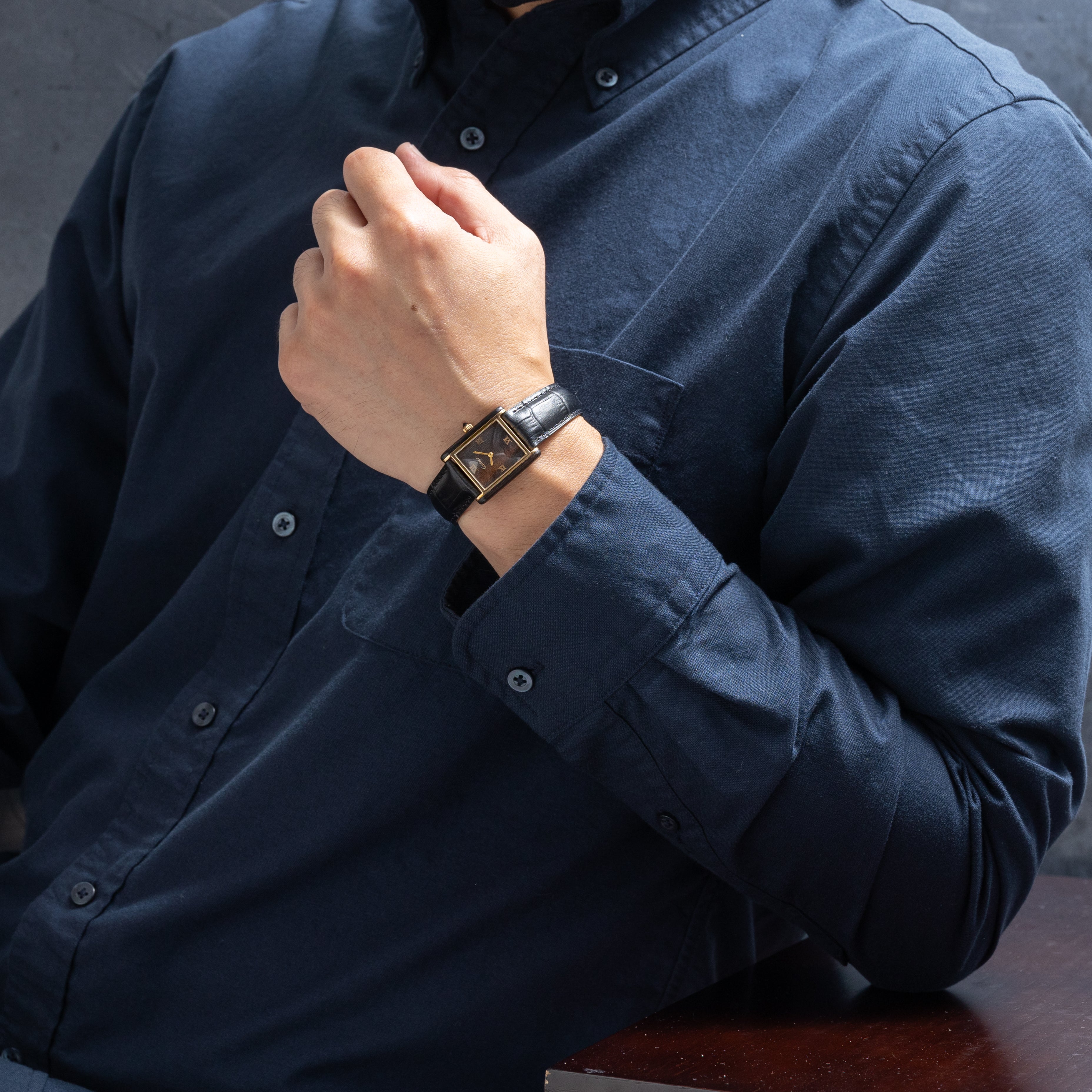 カルティエ オーガニックタンクウッド ブティック限定 Ref.20611 1975年~1976年製