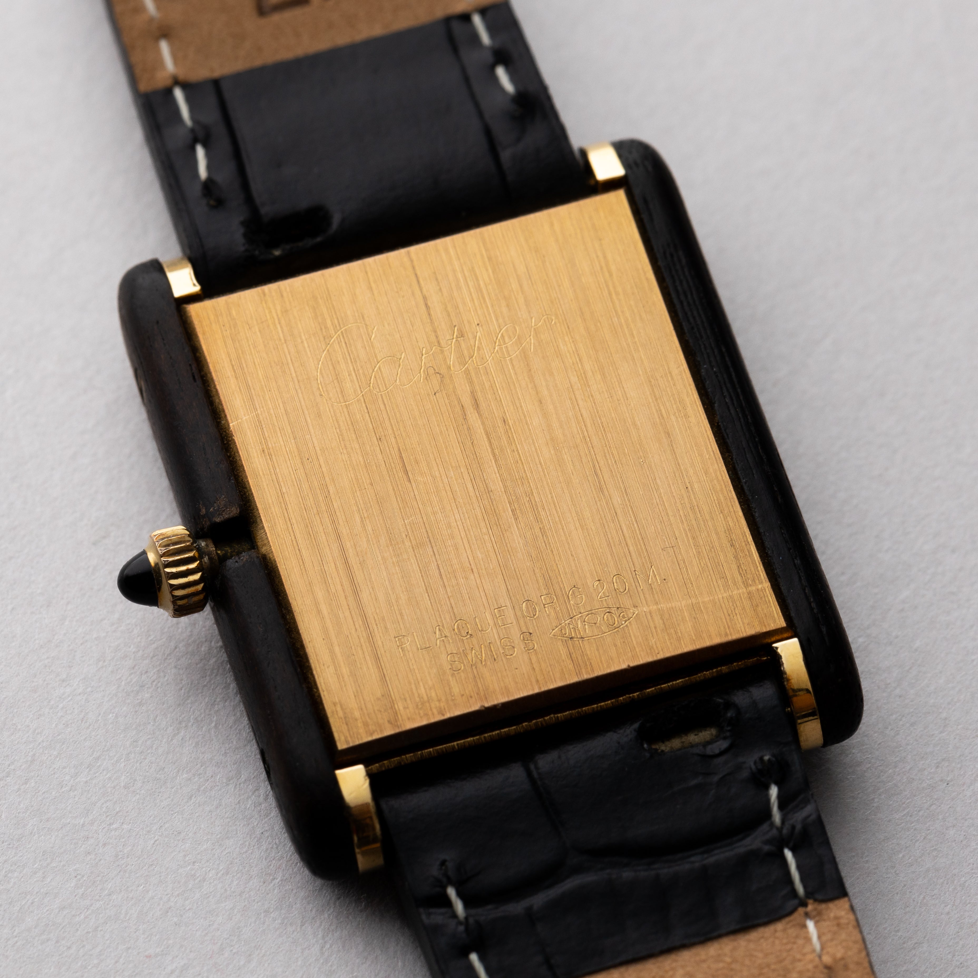 カルティエ オーガニックタンクウッド ブティック限定 Ref.20611 1975年~1976年製