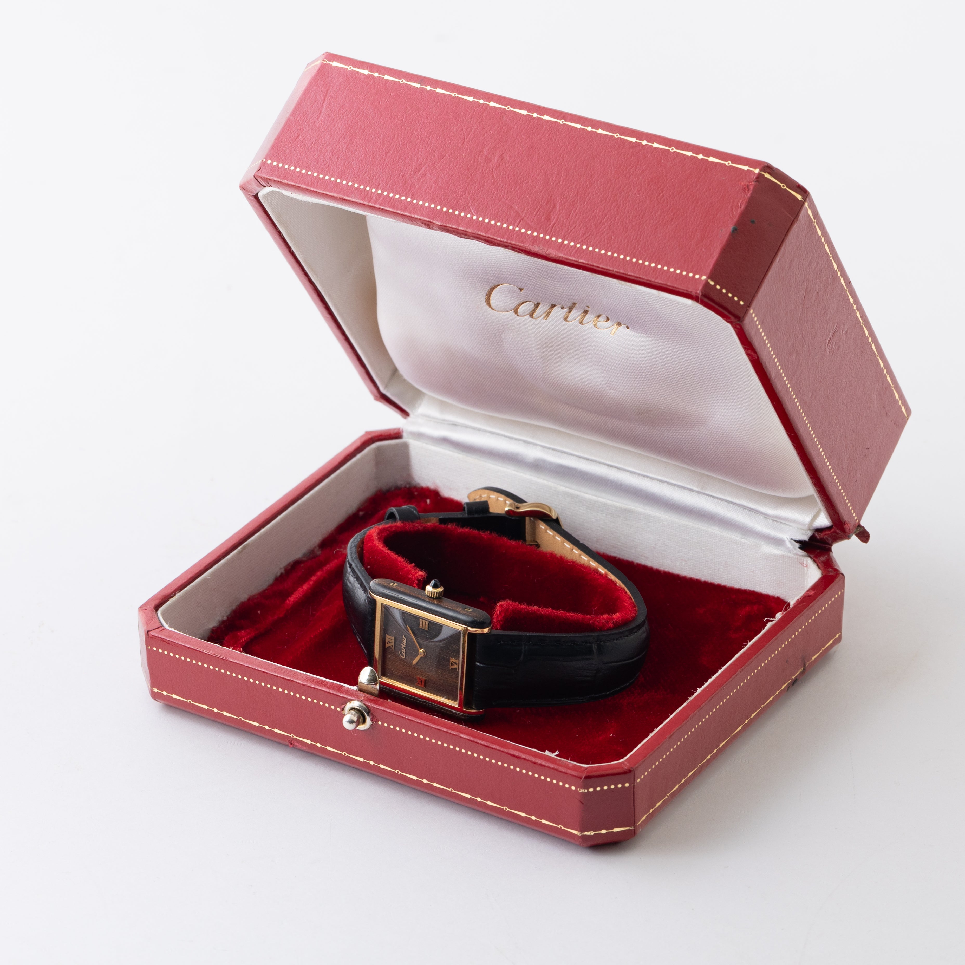 カルティエ オーガニックタンクウッド ブティック限定 Ref.20611 1975年~1976年製