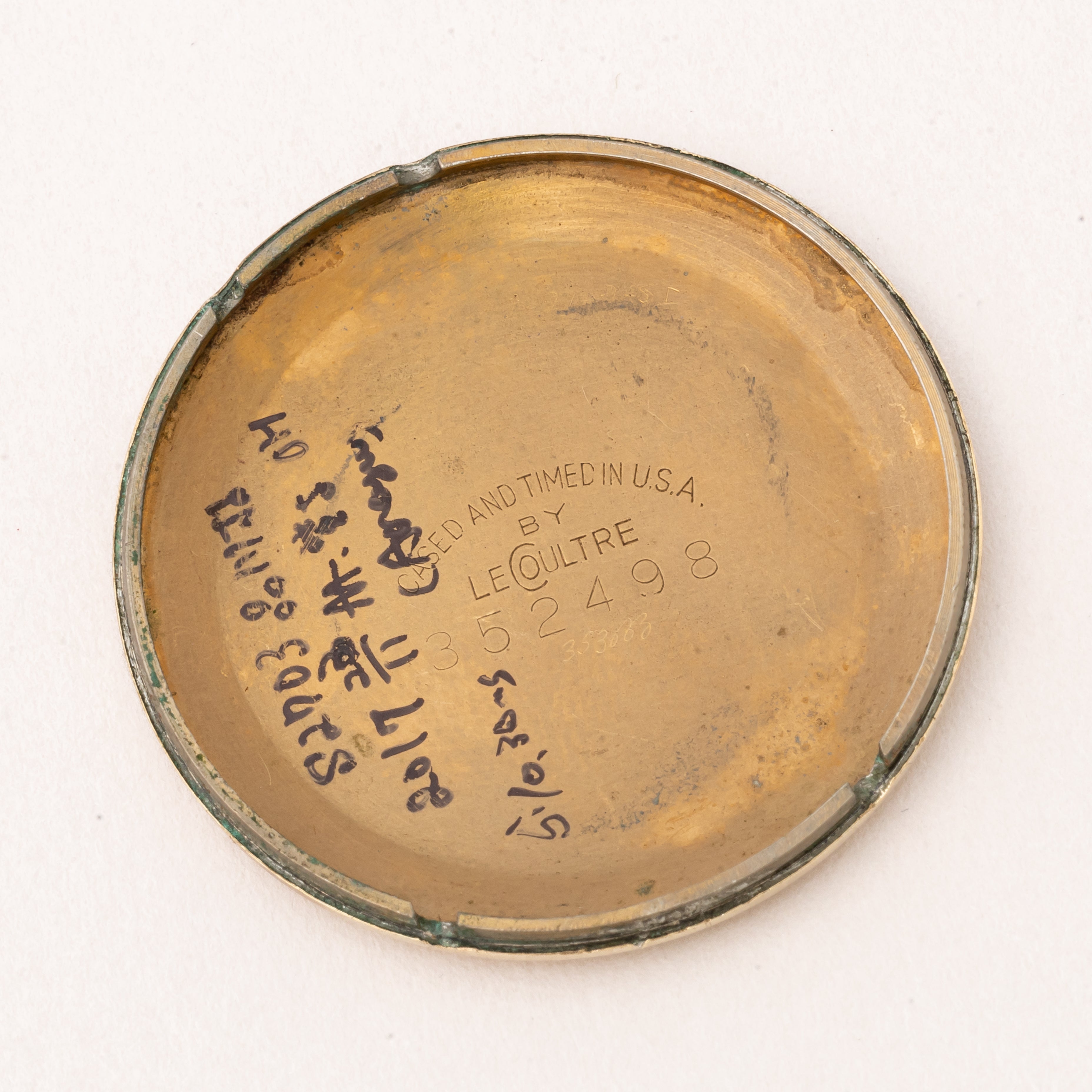 ルクルト トリプルカレンダームーンフェイズ 10KGFケース Cal.486AW 1950年代製 手巻き式