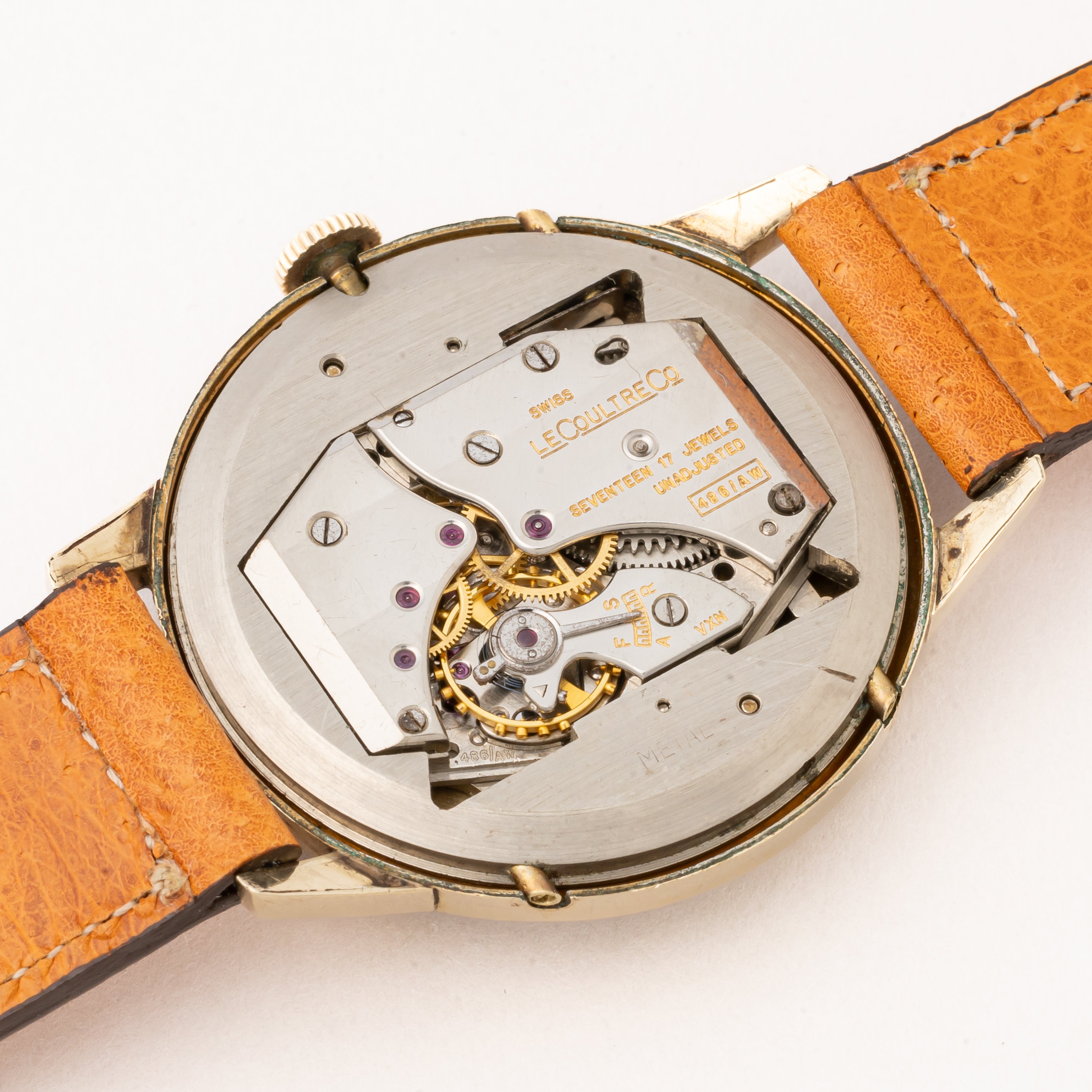 ルクルト トリプルカレンダームーンフェイズ 10KGFケース Cal.486AW 1950年代製 手巻き式