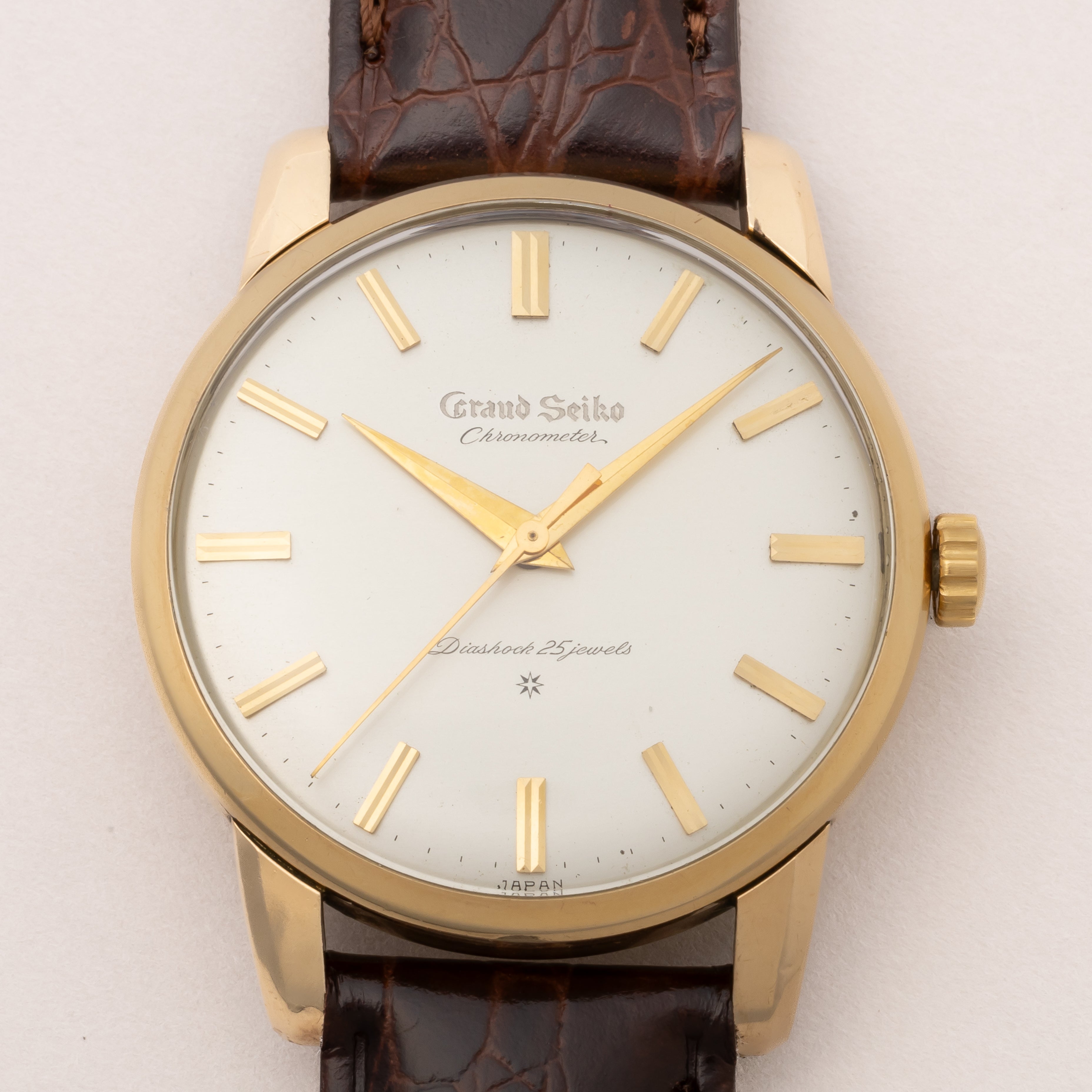 グランドセイコー ファースト 彫文字盤 1960年製 山針 Ref.J14070