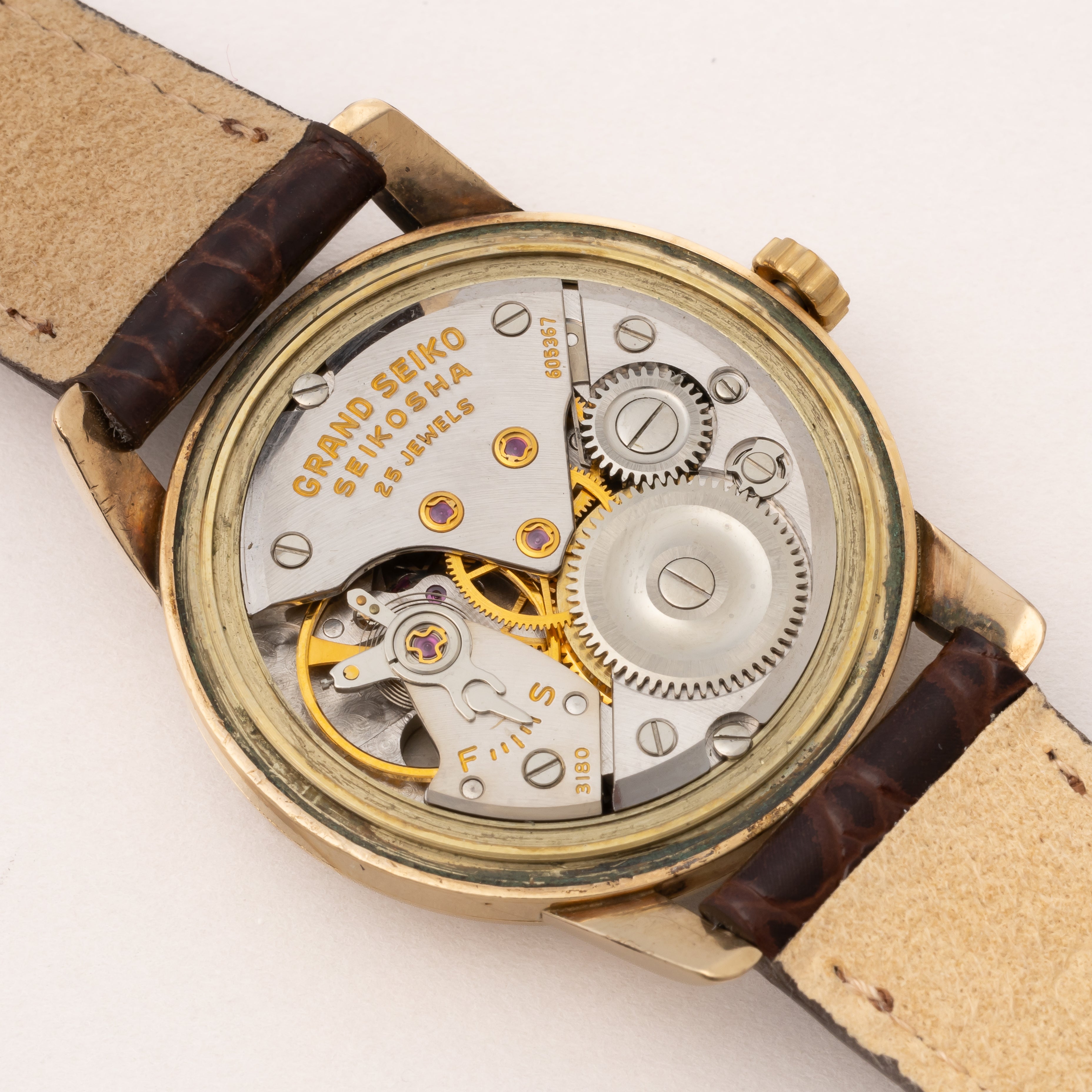 グランドセイコー ファースト 彫文字盤 1960年製 山針 Ref.J14070