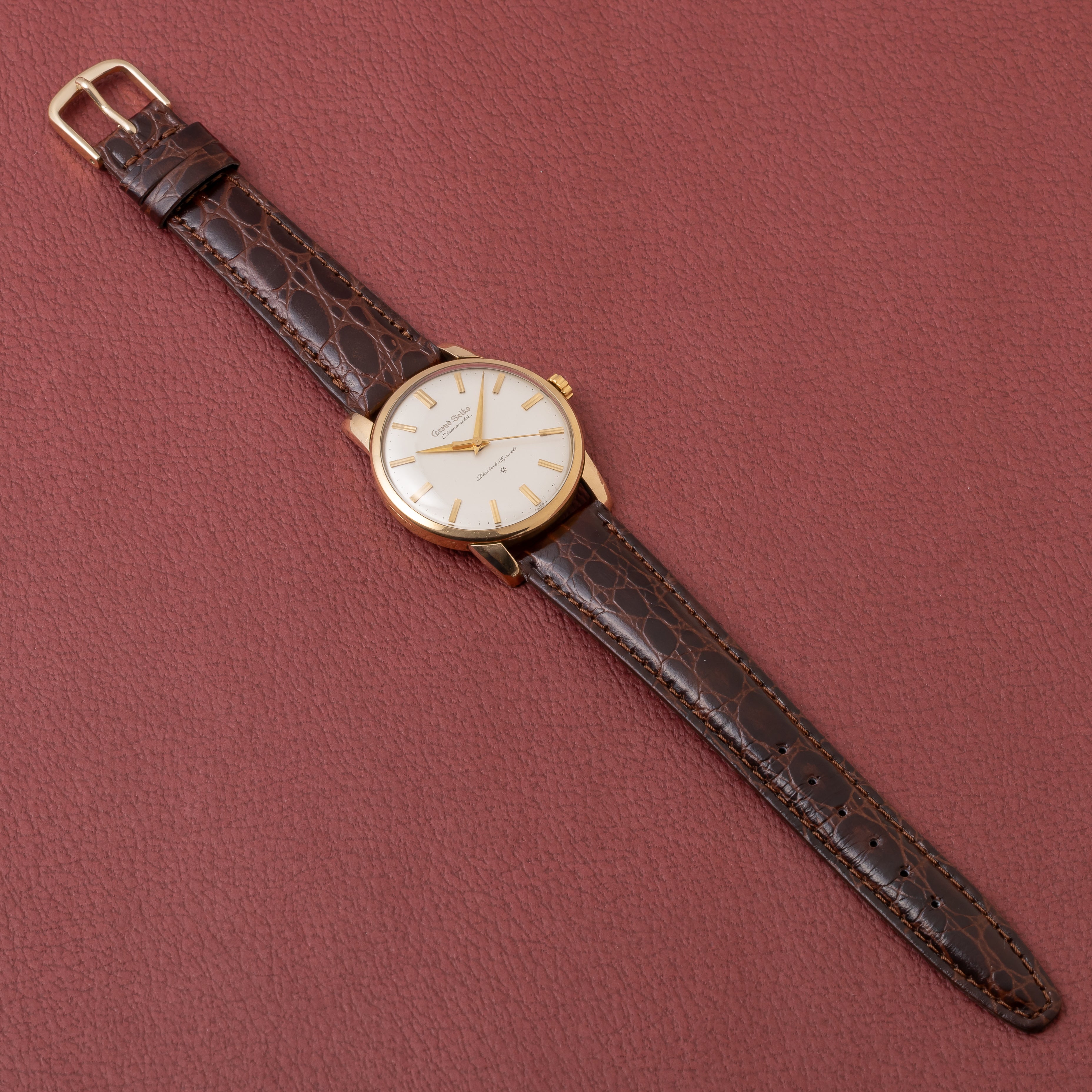 グランドセイコー ファースト 彫文字盤 1960年製 山針 Ref.J14070