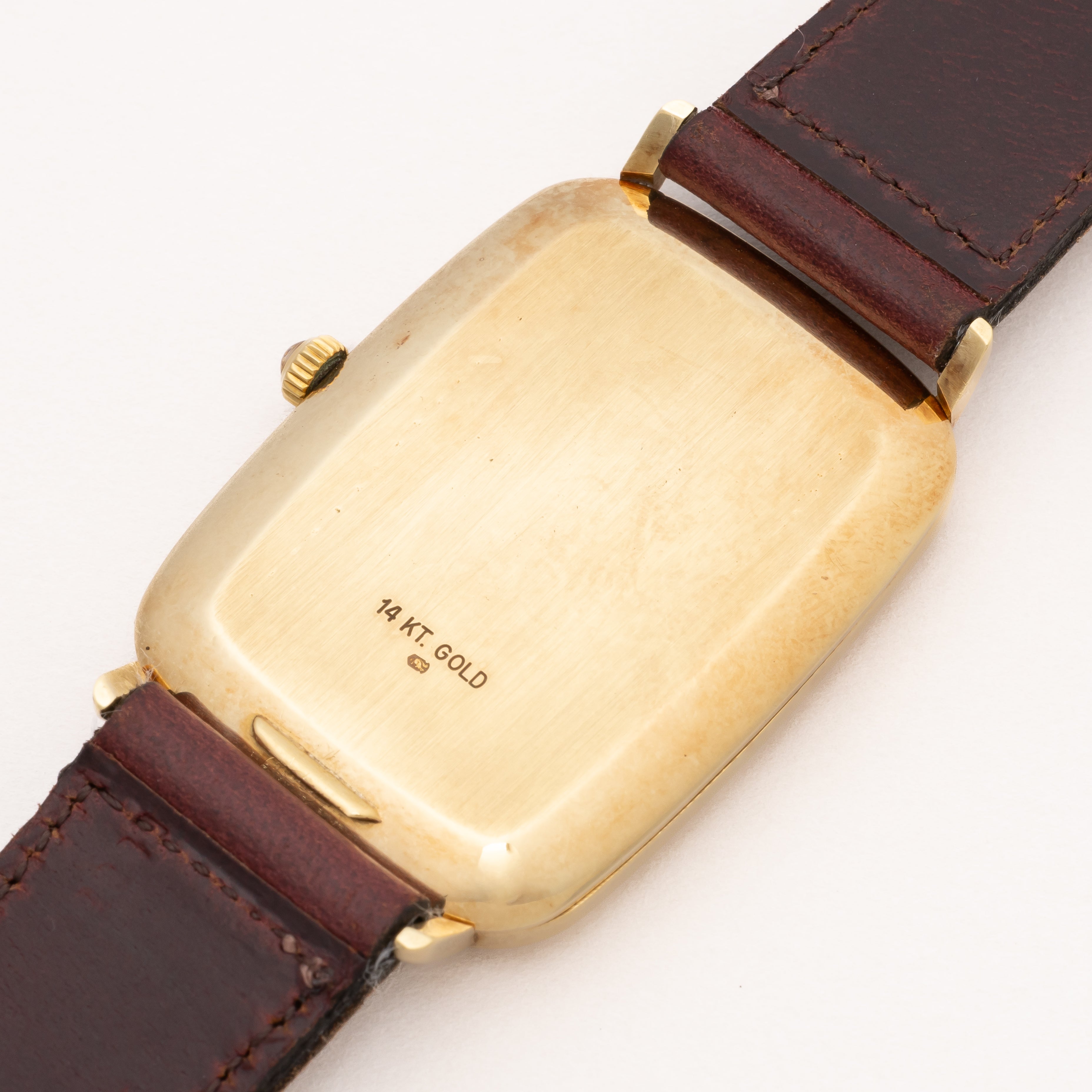 ルクルト レクタンギュラー ツートーンダイヤル 14金無垢 1980年代