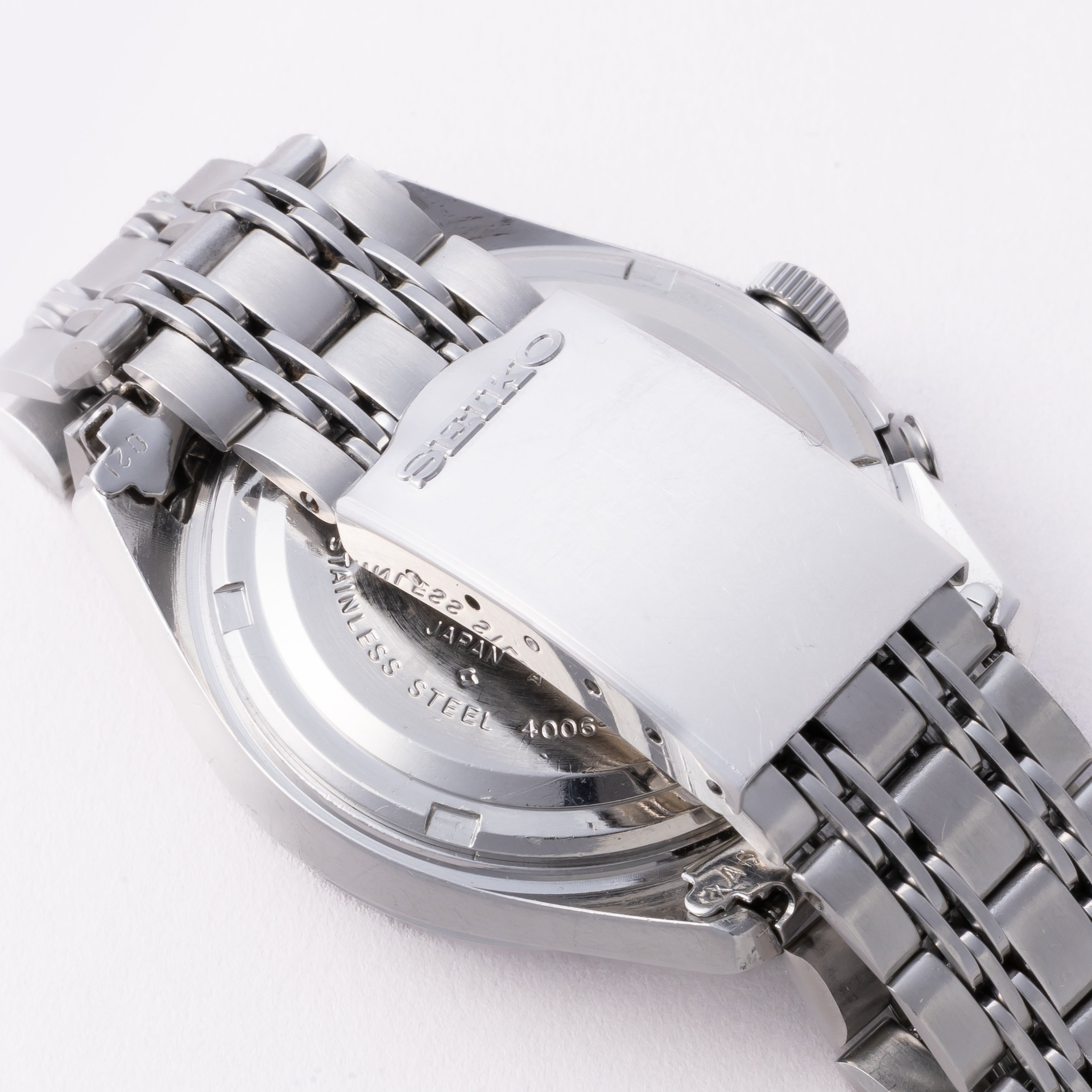 セイコー ベルマチック グレーダイヤル Ref.4006-7012 1974年製 純正ブレス