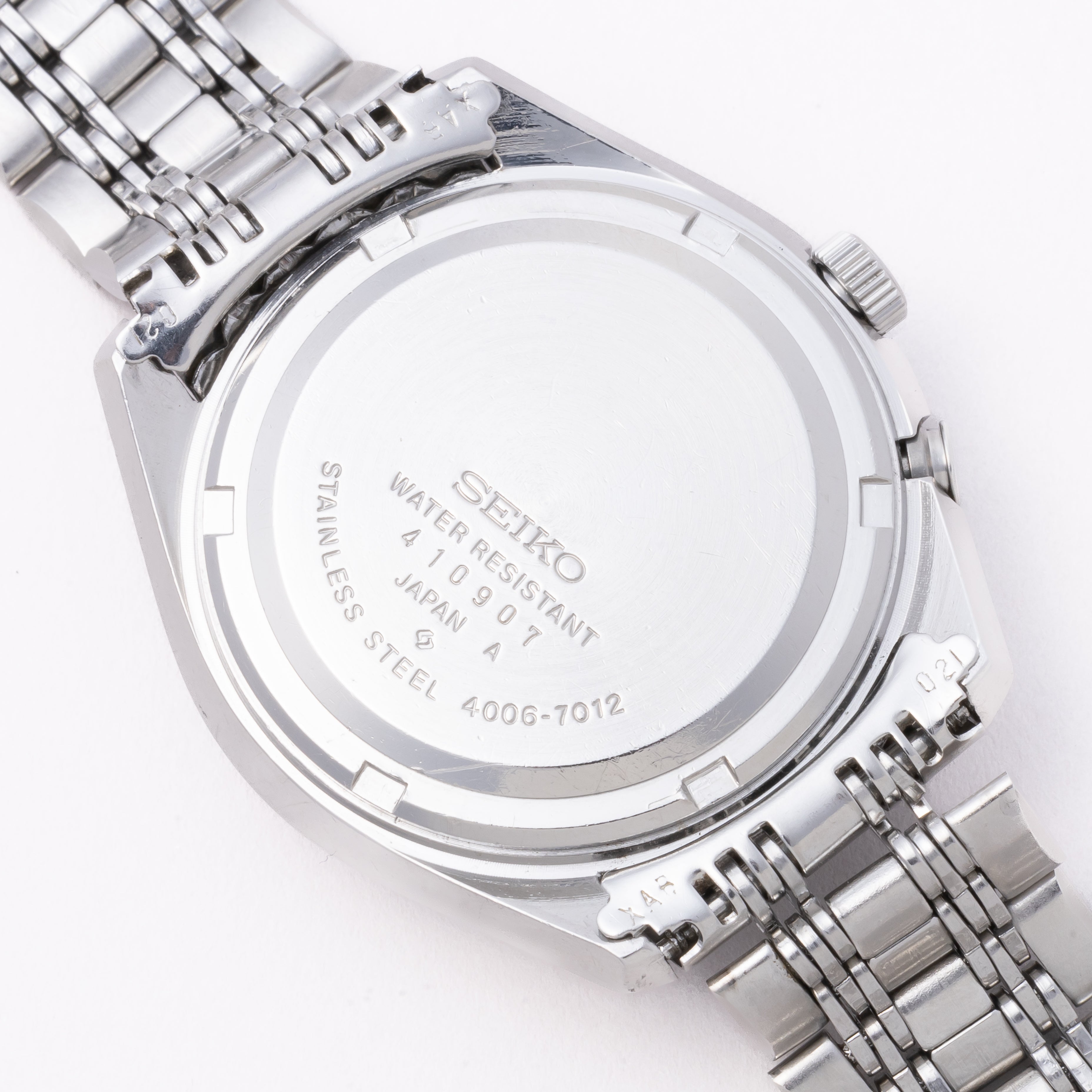 セイコー ベルマチック グレーダイヤル Ref.4006-7012 1974年製 純正ブレス