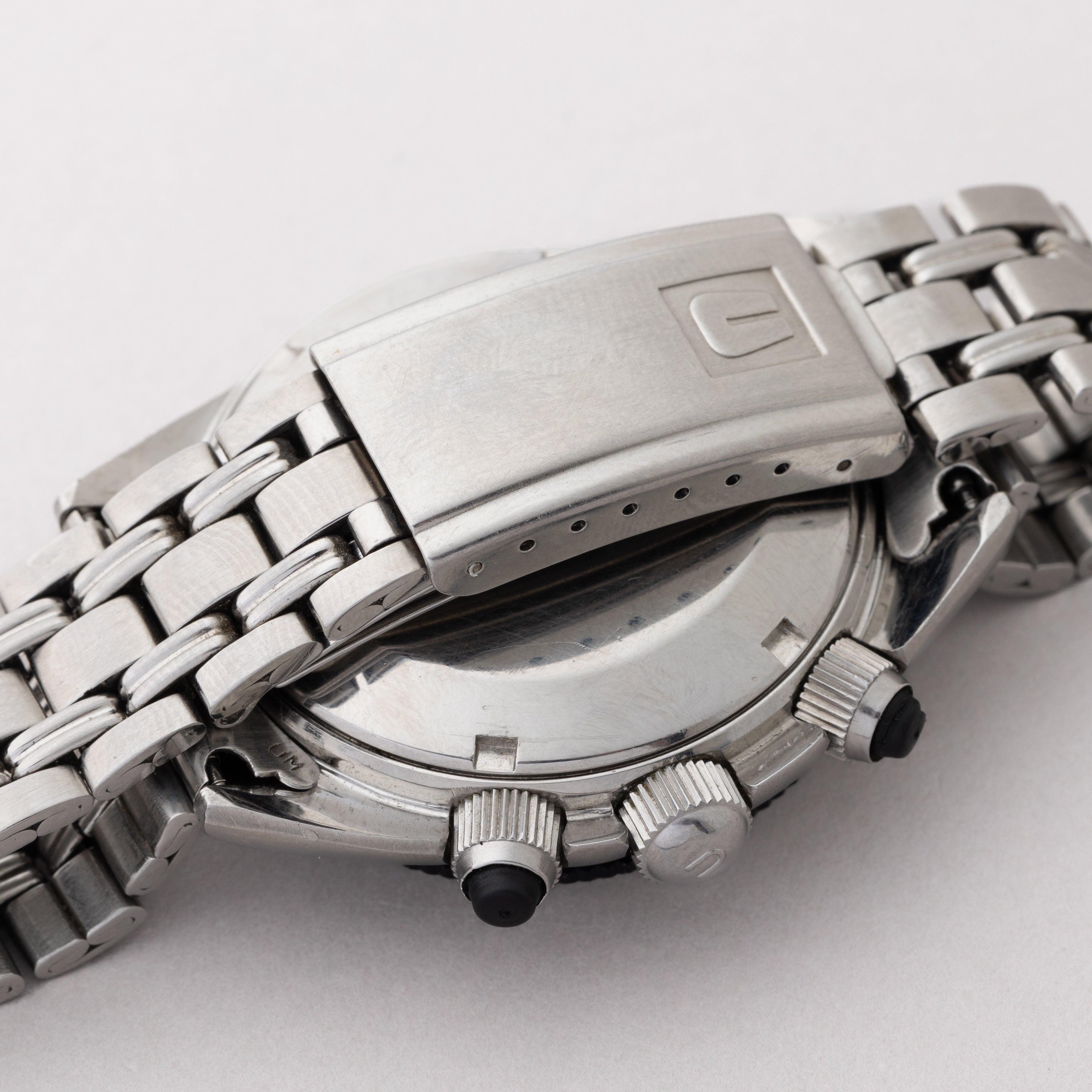 ユニバーサルジュネーブ スペースコンパックス 1960年代製 純正ブレス付き Cal.85 バルジュー72