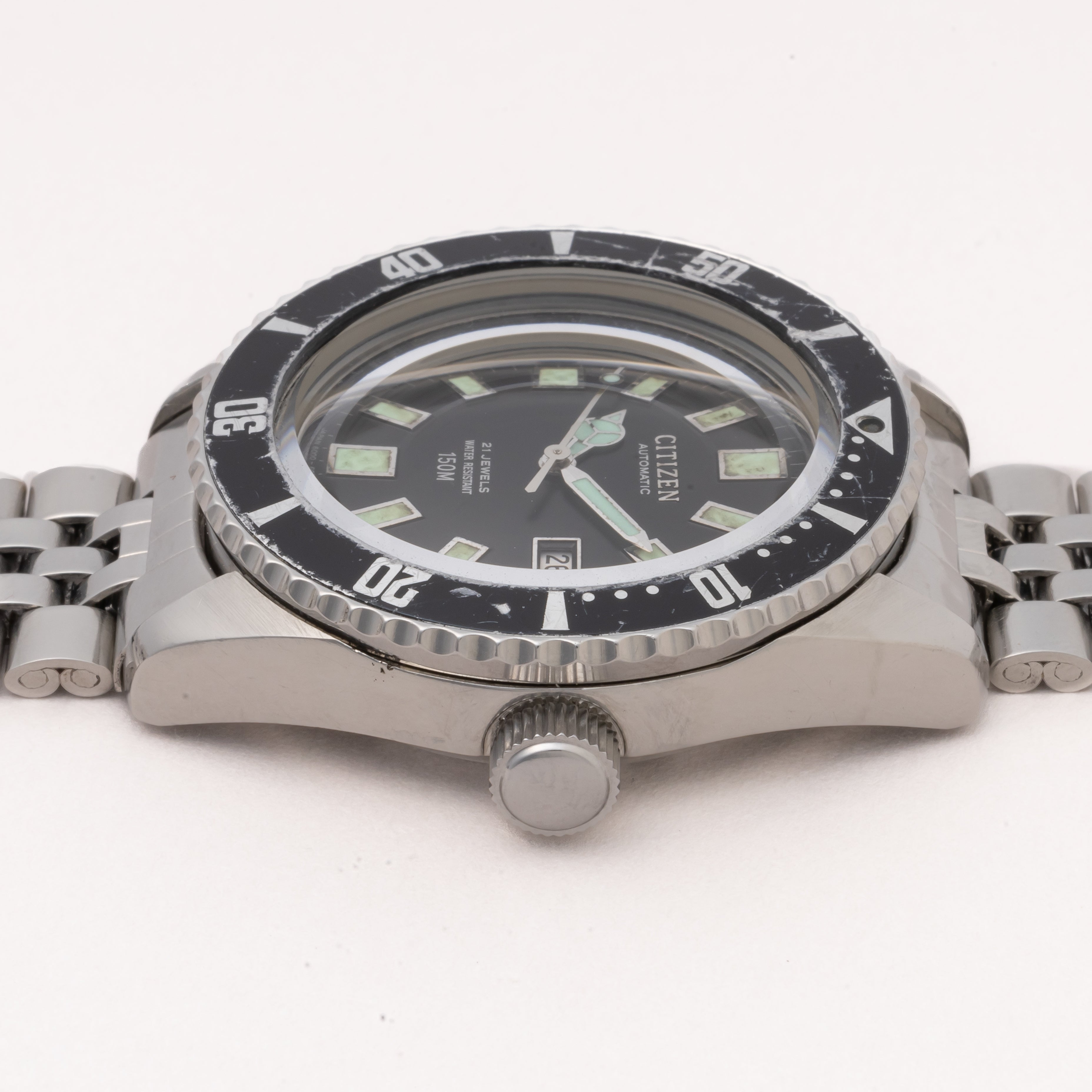 シチズン チャレンジダイバー150M 1976年製 オートマチック ブレス付き