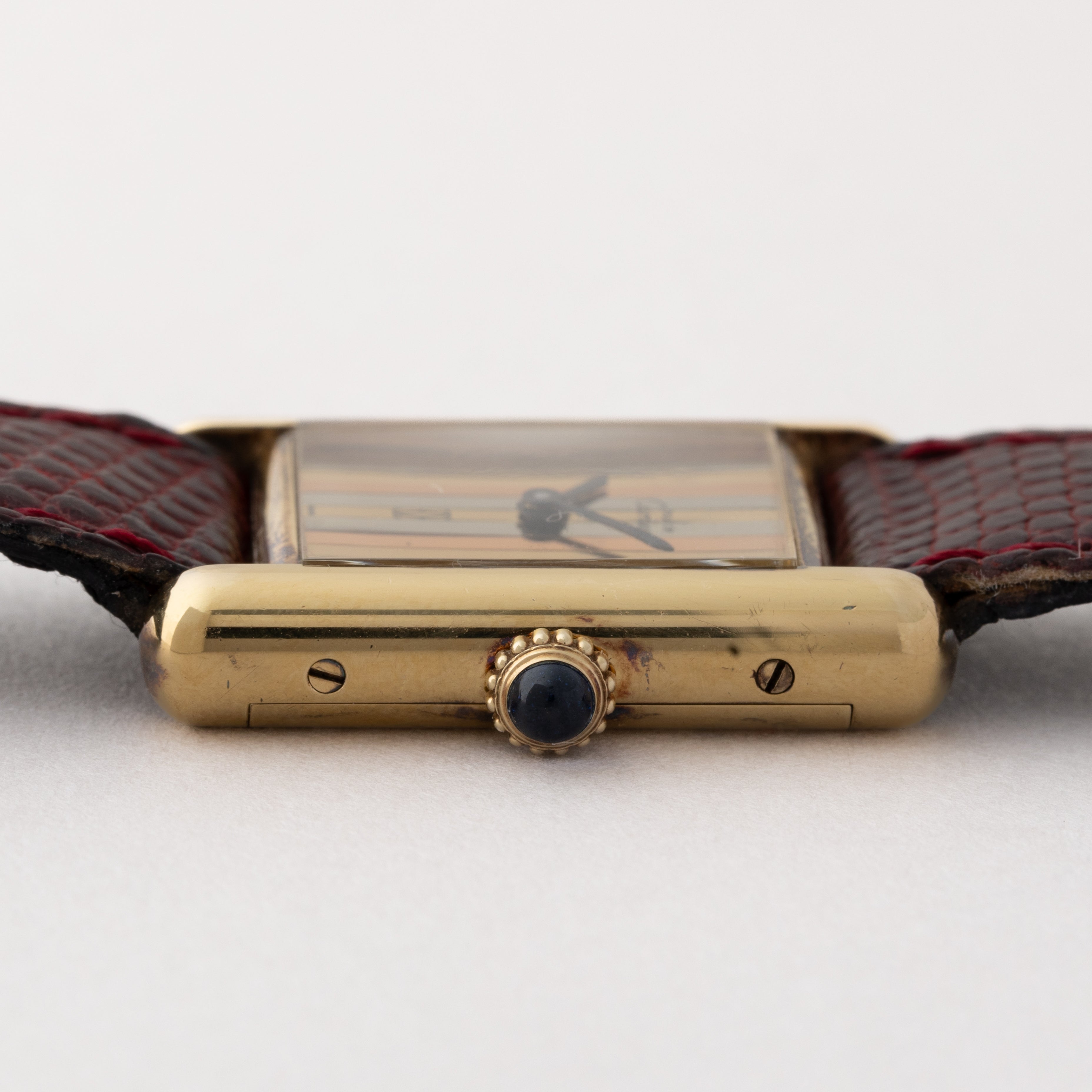 カルティエ マストタンク SMサイズトリニティダイヤル 1980年代