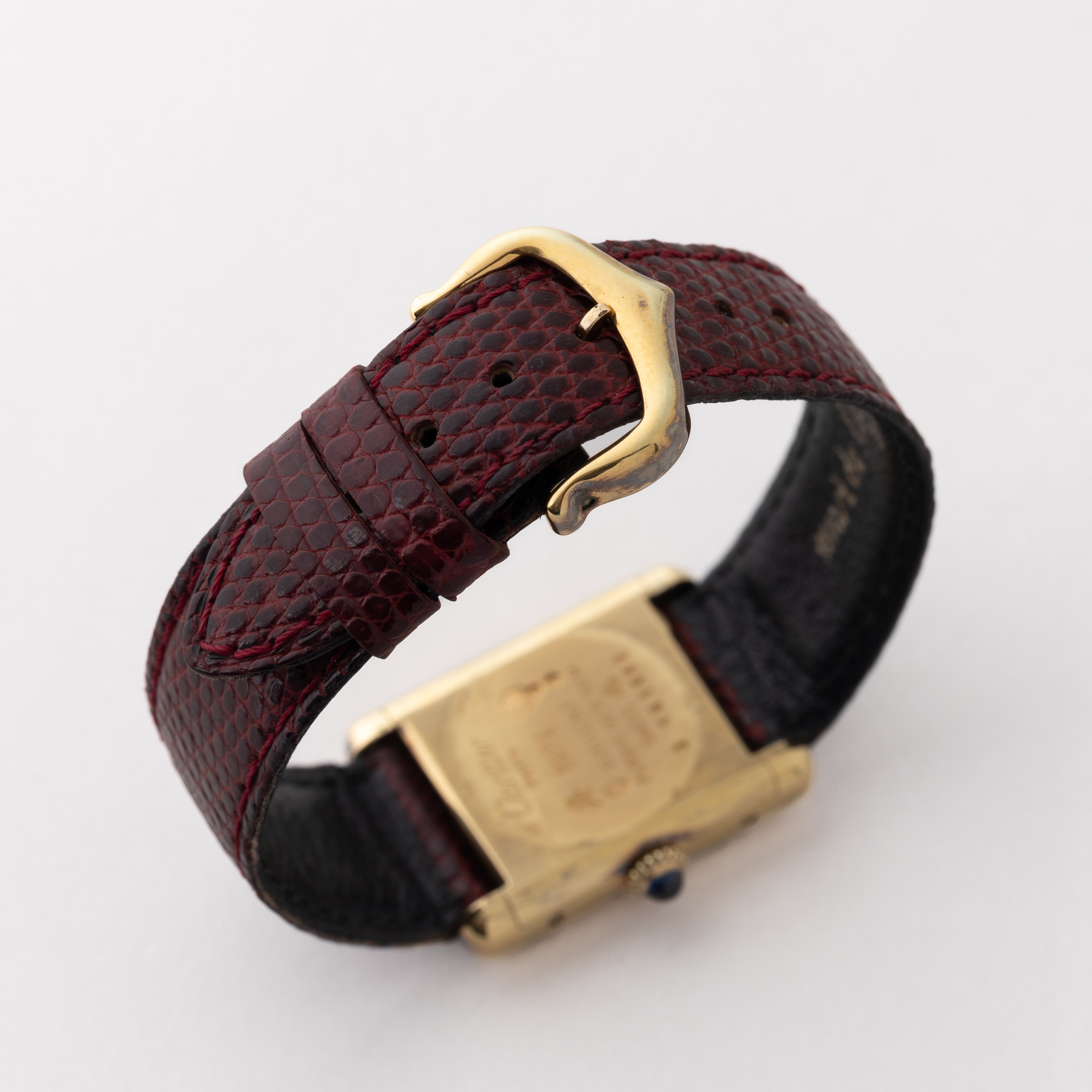 カルティエ マストタンク SMサイズトリニティダイヤル 1980年代