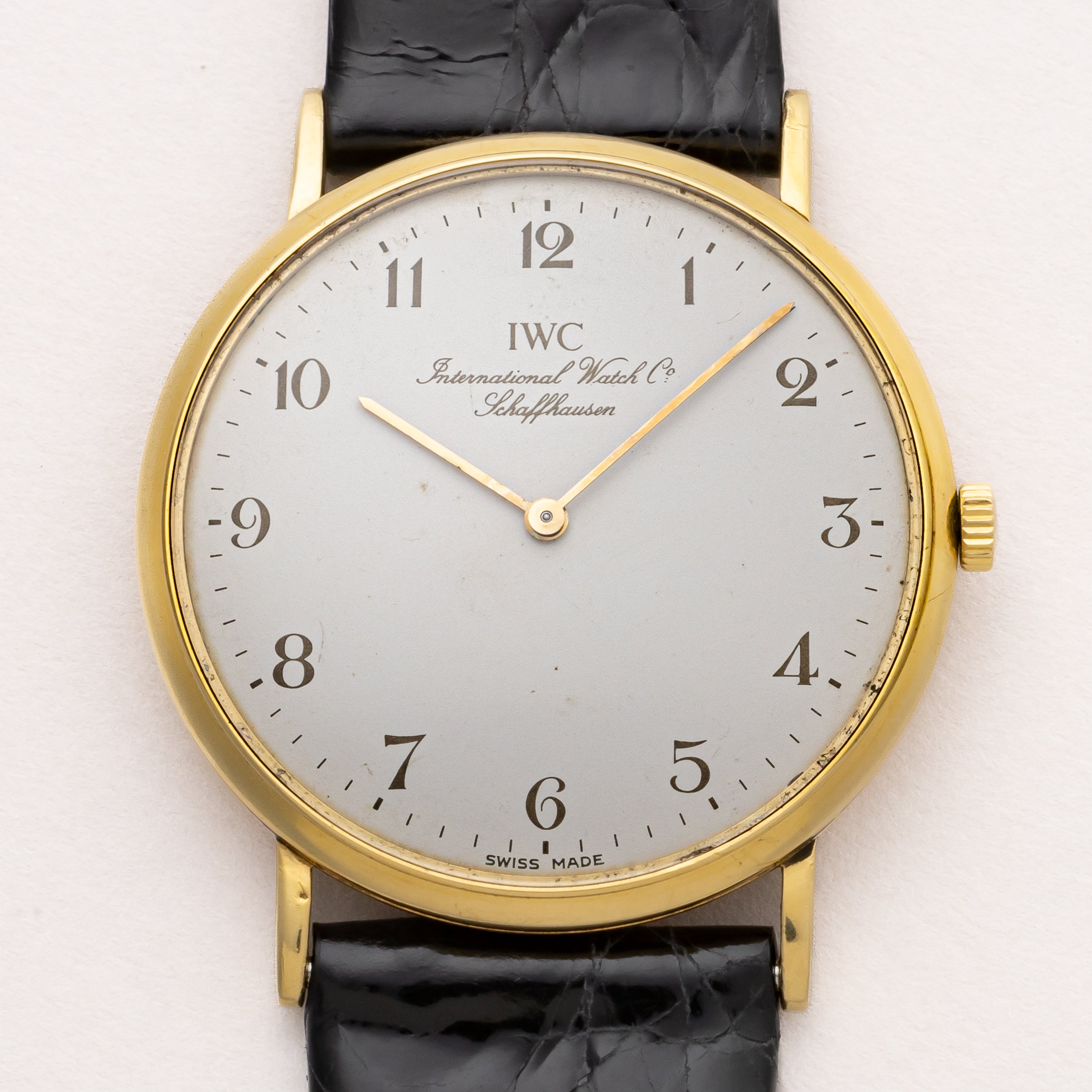 IWC ポートフィノ 18金無垢 手巻き 1970年代