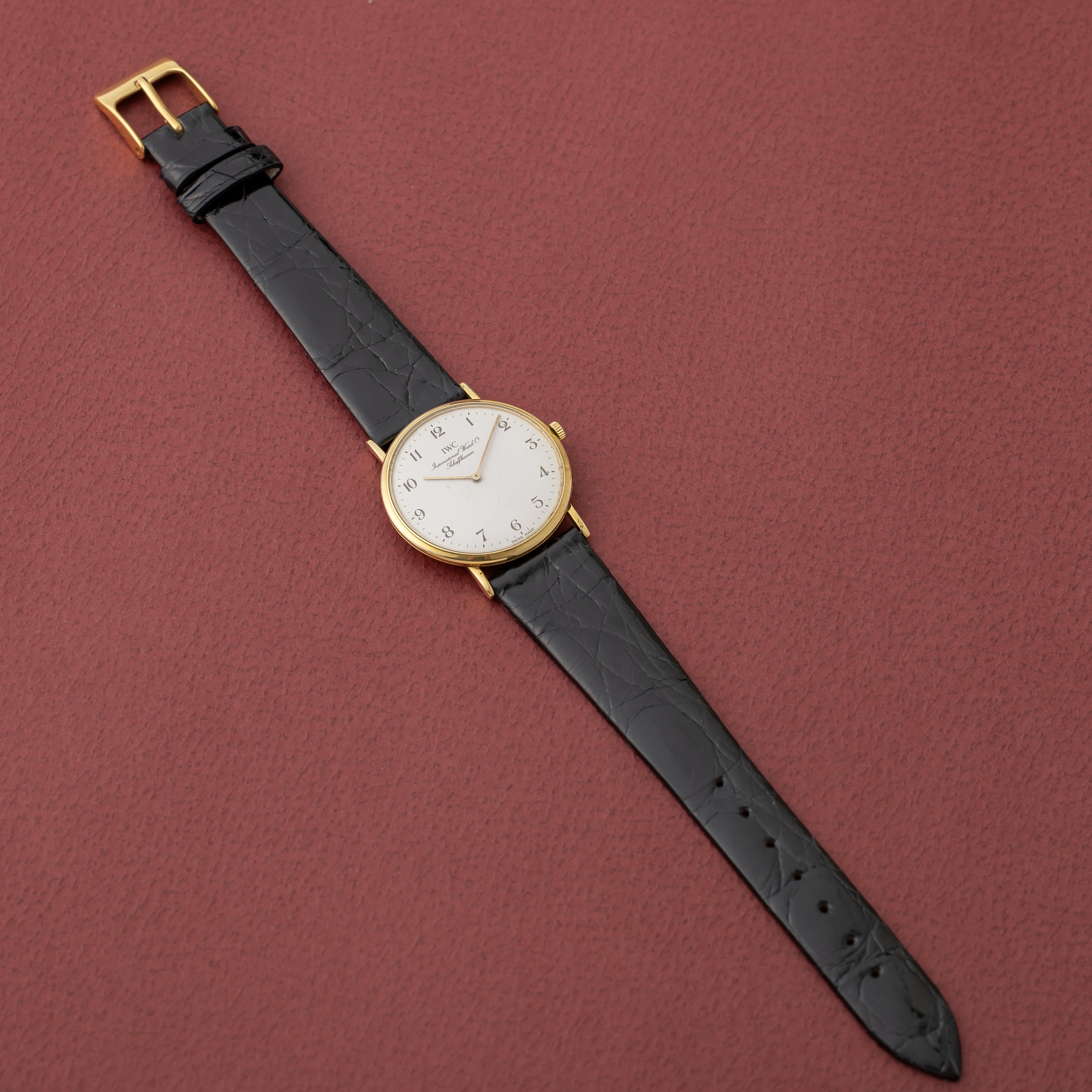 IWC ポートフィノ 18金無垢 手巻き 1970年代