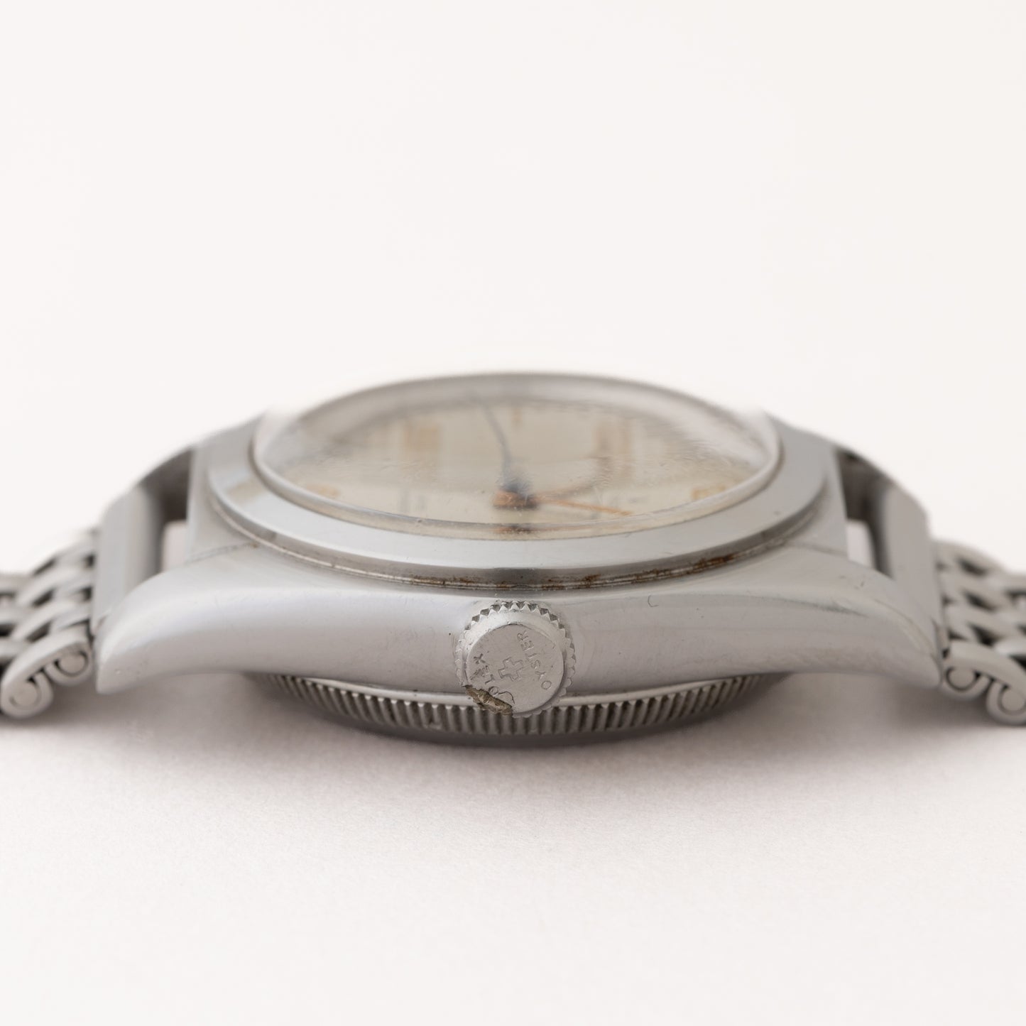 ロレックス バブルバック 1946年製 オリジナル飛びアラビアダイヤル Ref.2940 社外ライスブレス