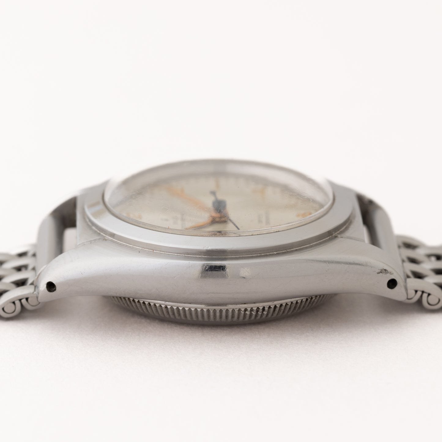 ロレックス バブルバック 1946年製 オリジナル飛びアラビアダイヤル Ref.2940 社外ライスブレス
