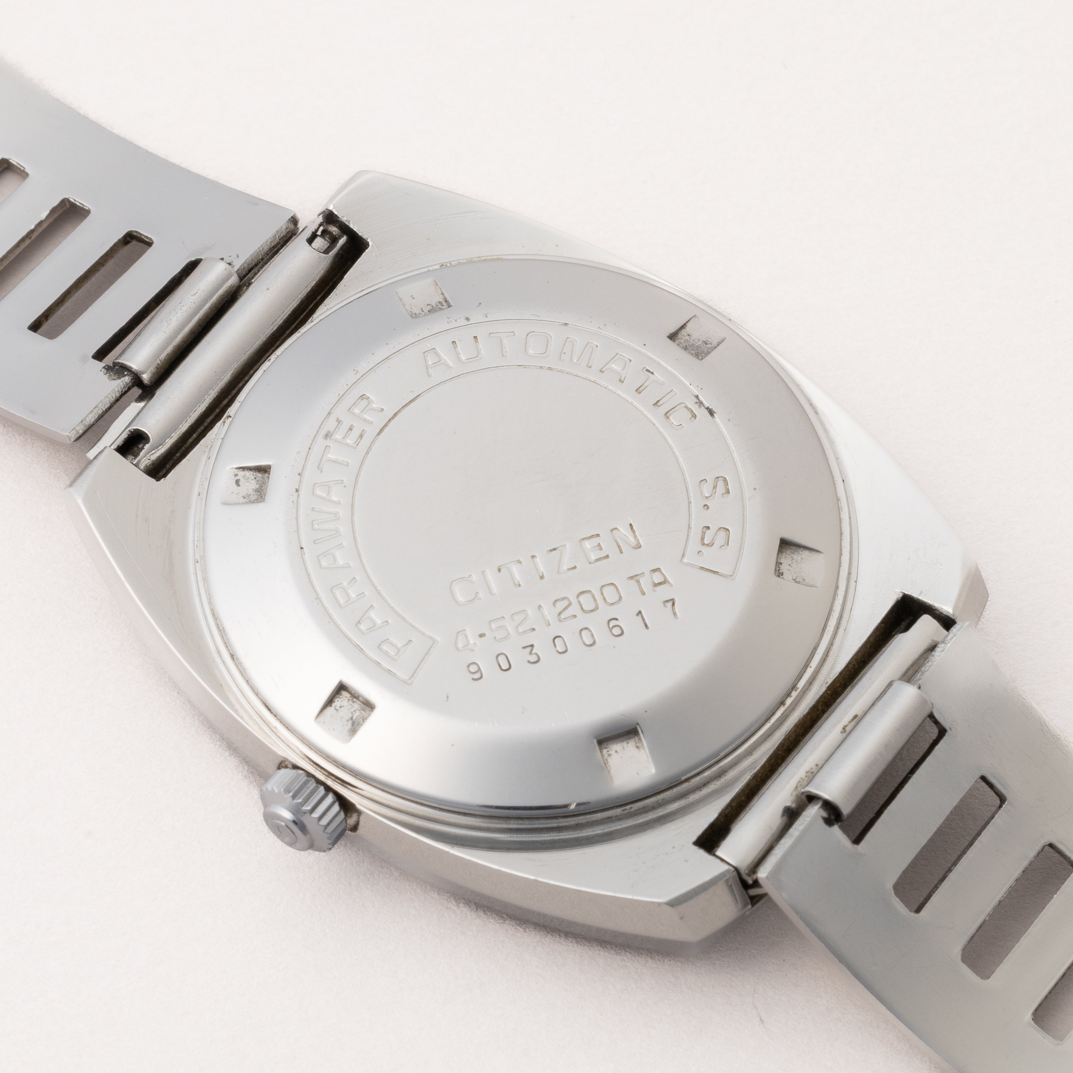 シチズン ダンディセブンカスタム 1969年製 自動巻き レコードダイヤル デイデイト ブレス付き