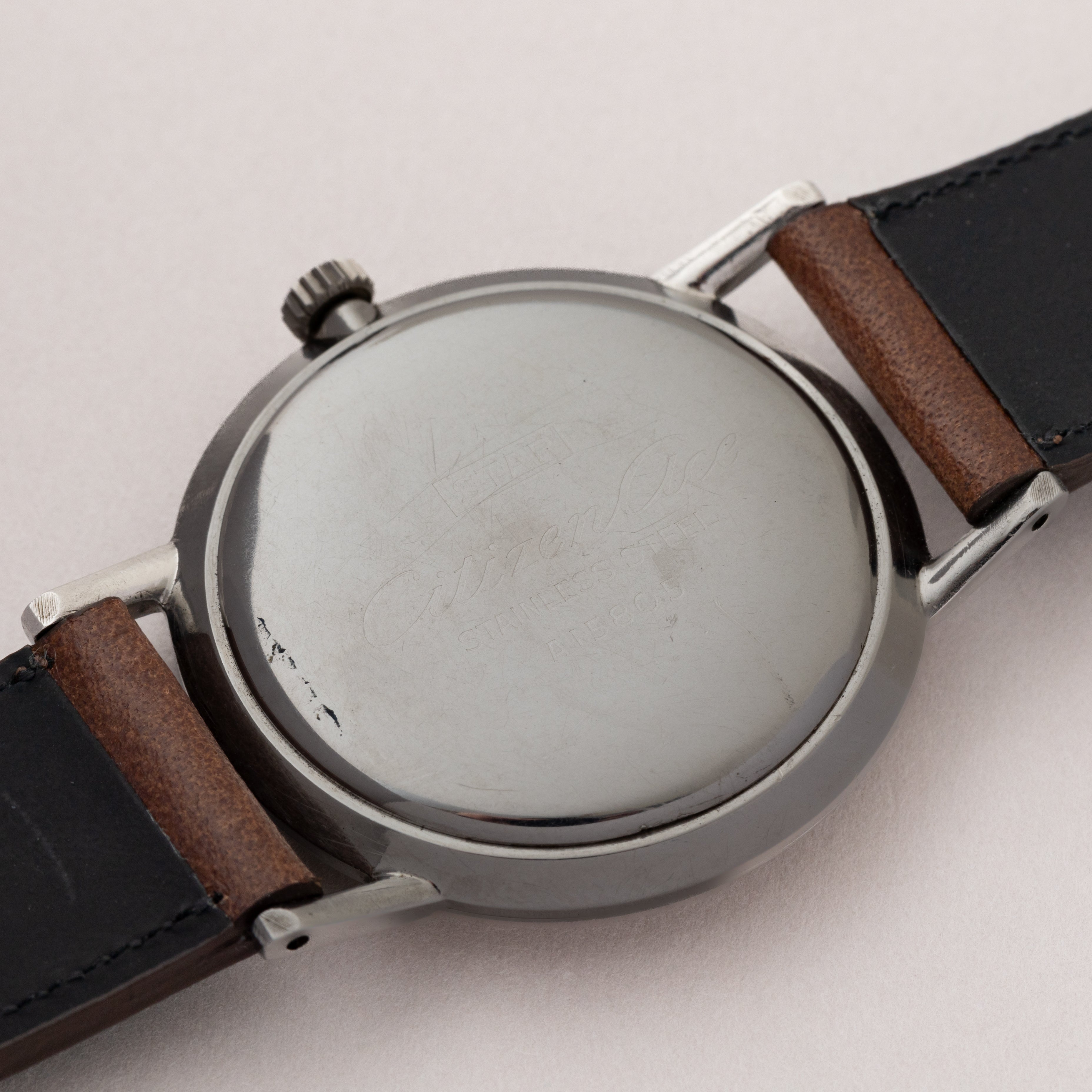 シチズン エース 1961年製 手巻き 21石 レコードダイヤル