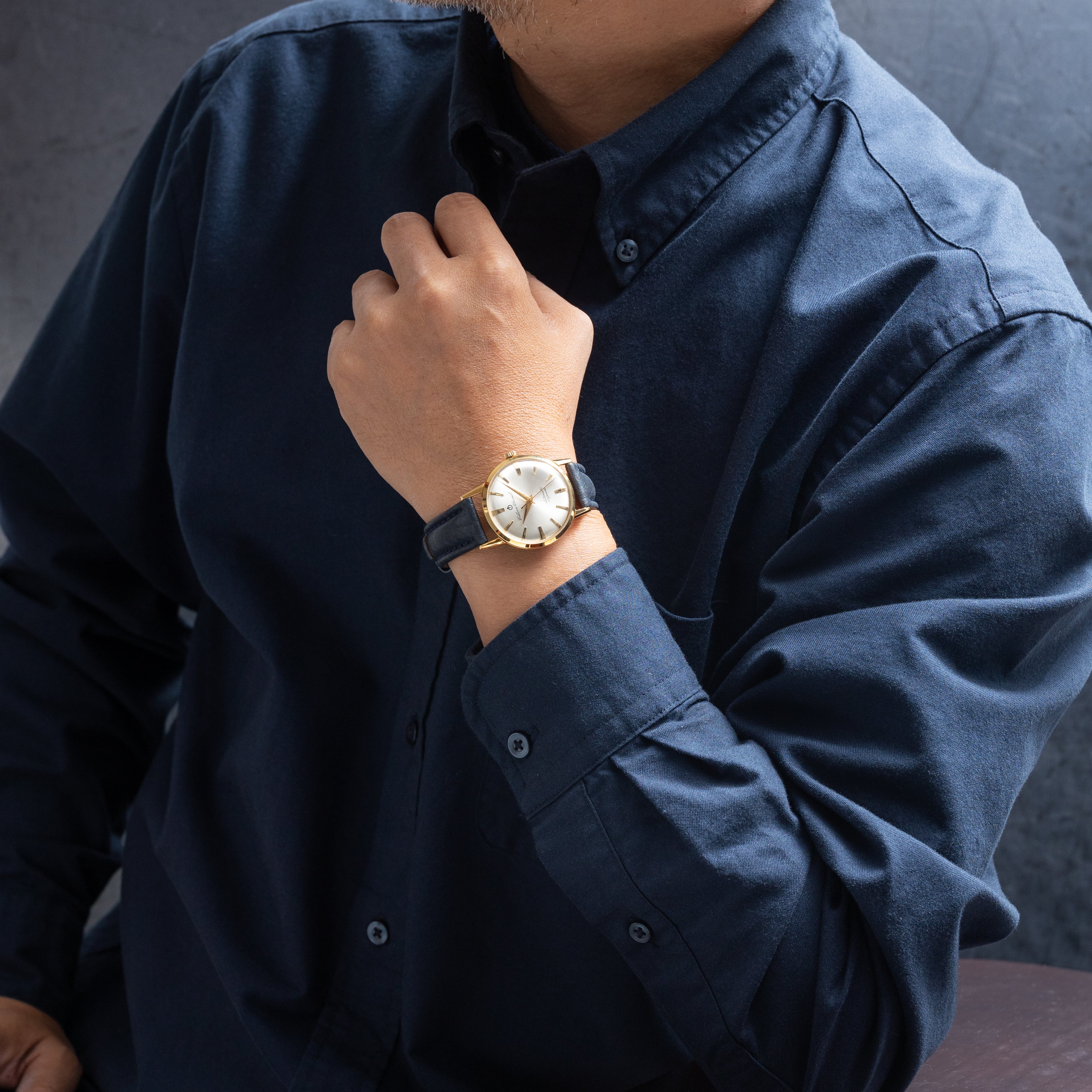 シチズン ユニオート 1963年製 自動巻き 未使用品 金張り