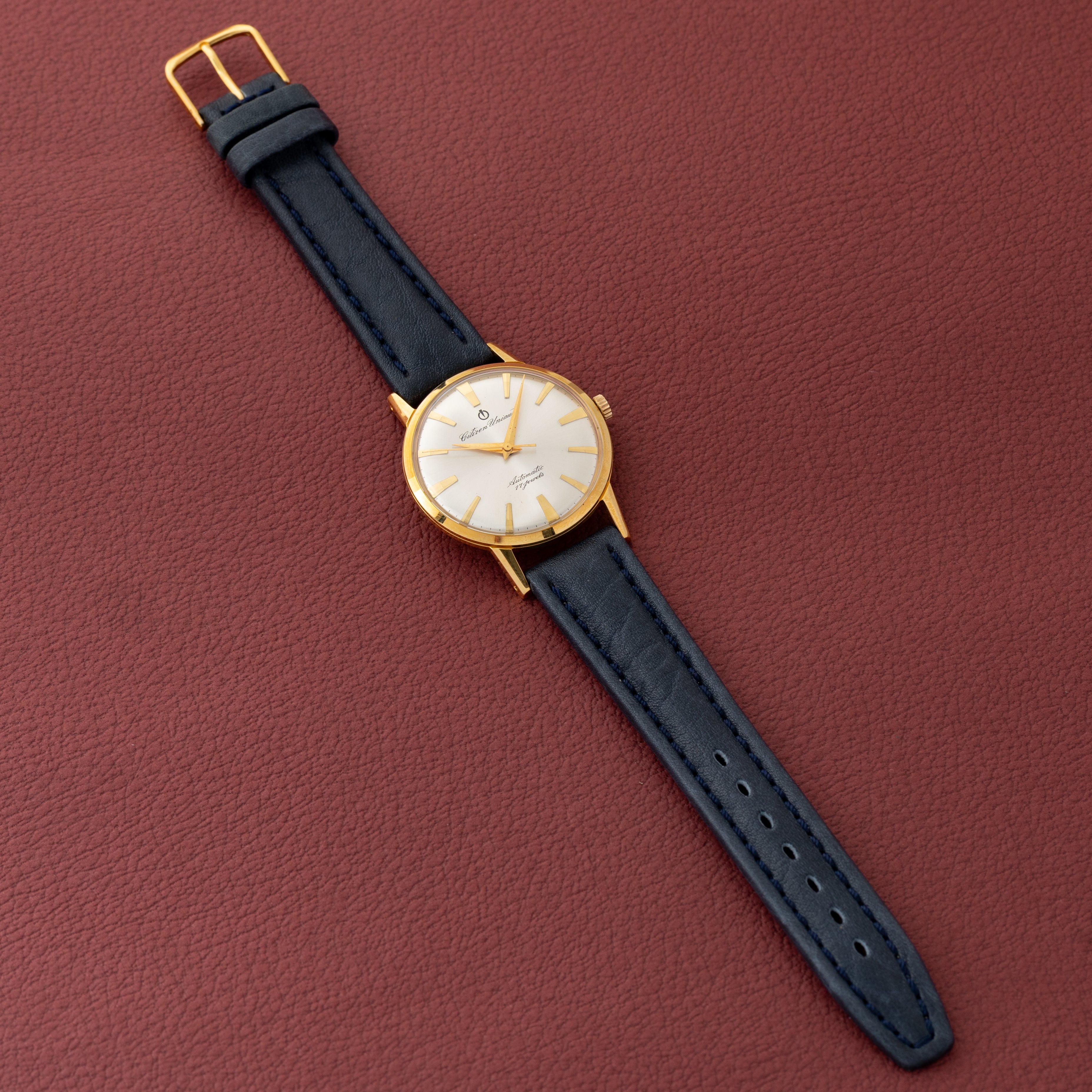 シチズン ユニオート 1963年製 自動巻き 未使用品 金張り