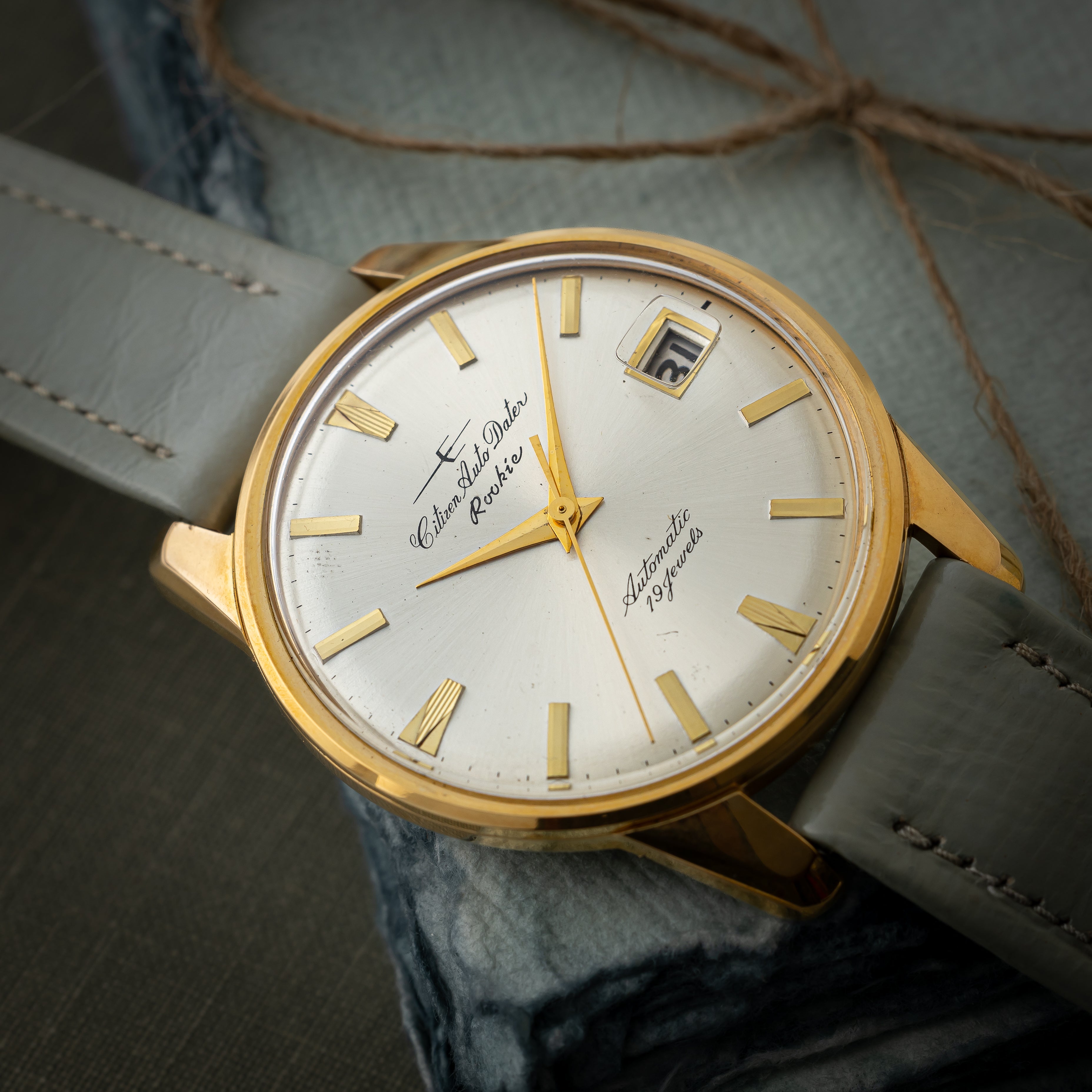 シチズン ジェット オートデーター ルーキー 1963年製 タグ付き