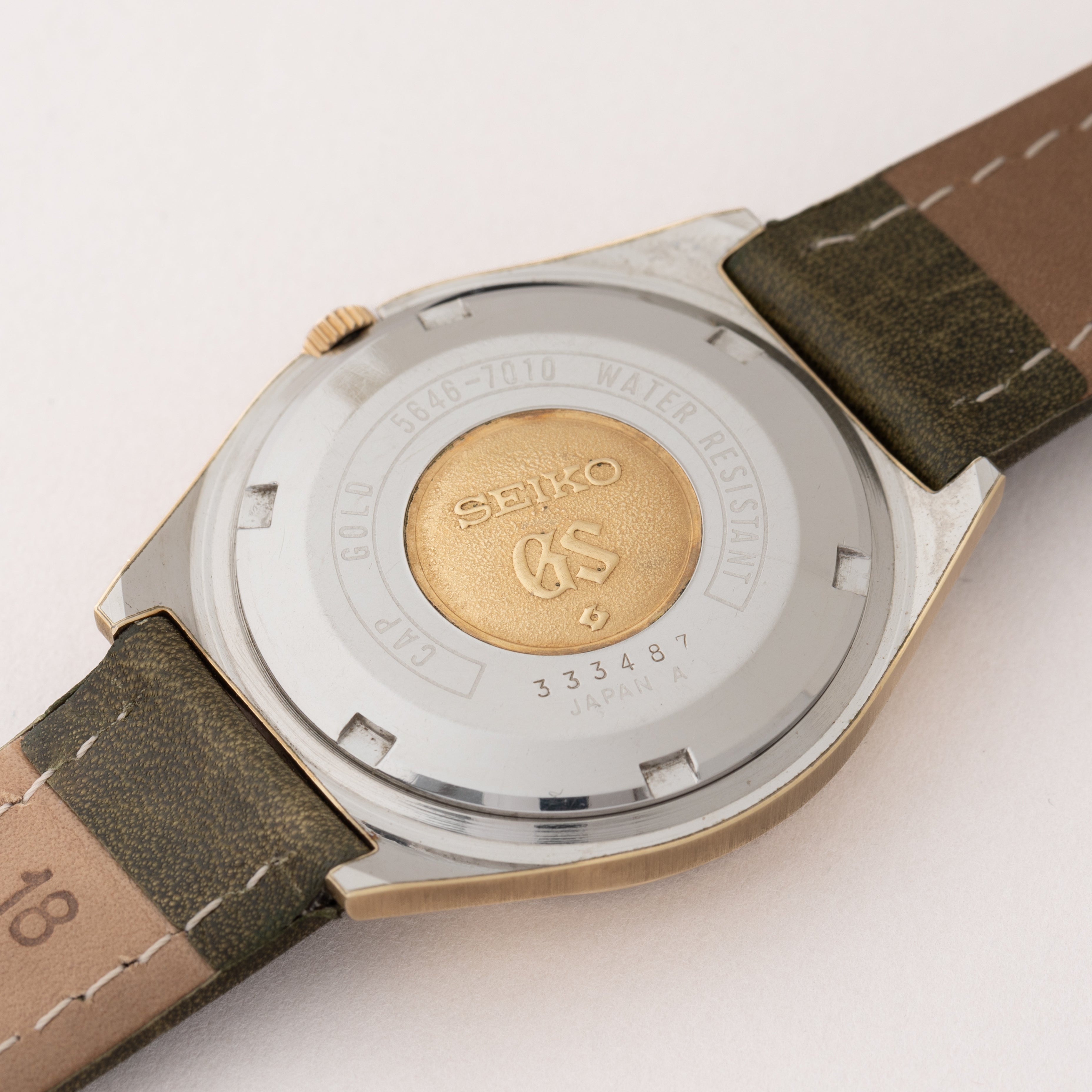 グランドセイコー 1973年製 Ref.5646-7010 56GS CAPゴールド デイデイト