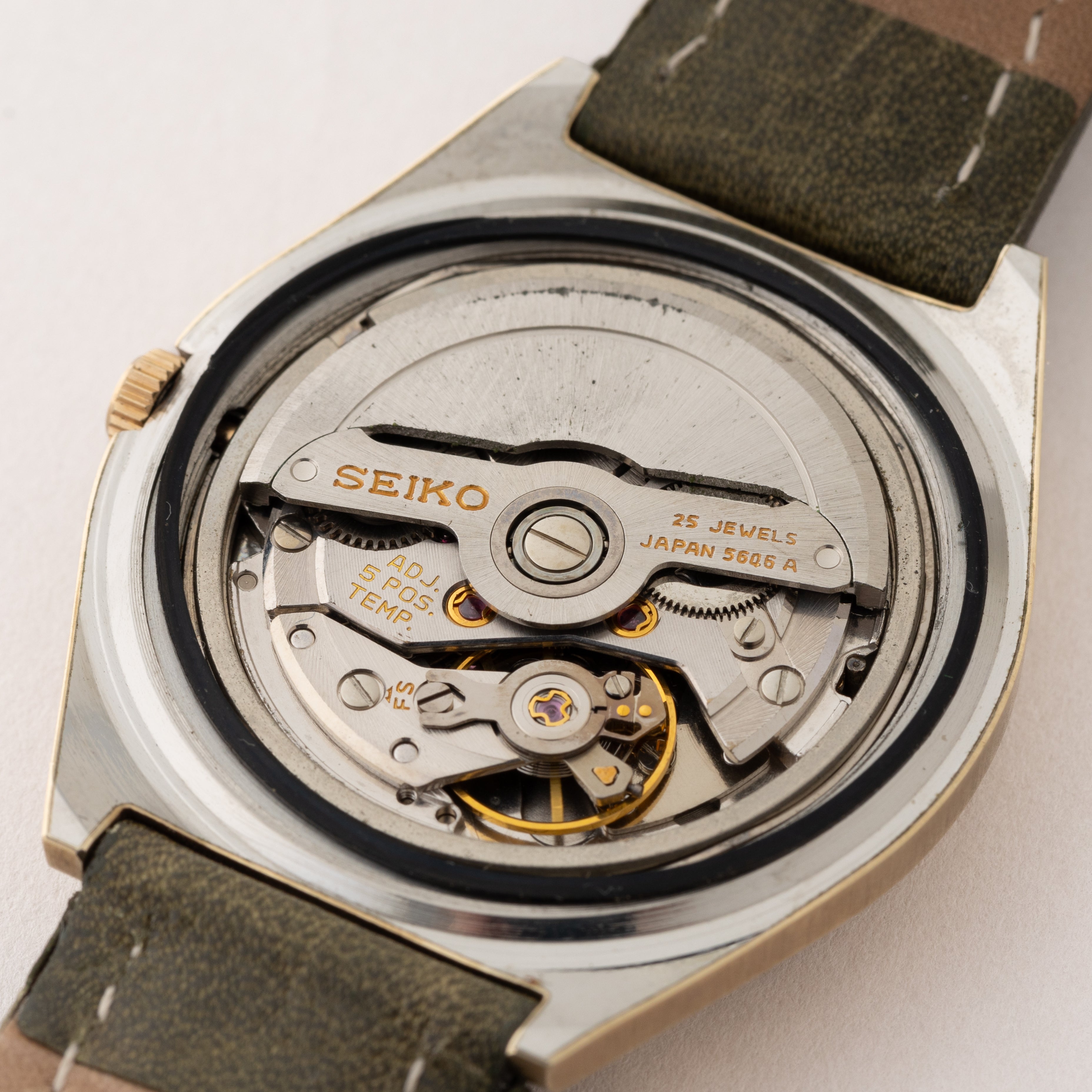 グランドセイコー 1973年製 Ref.5646-7010 56GS CAPゴールド デイデイト