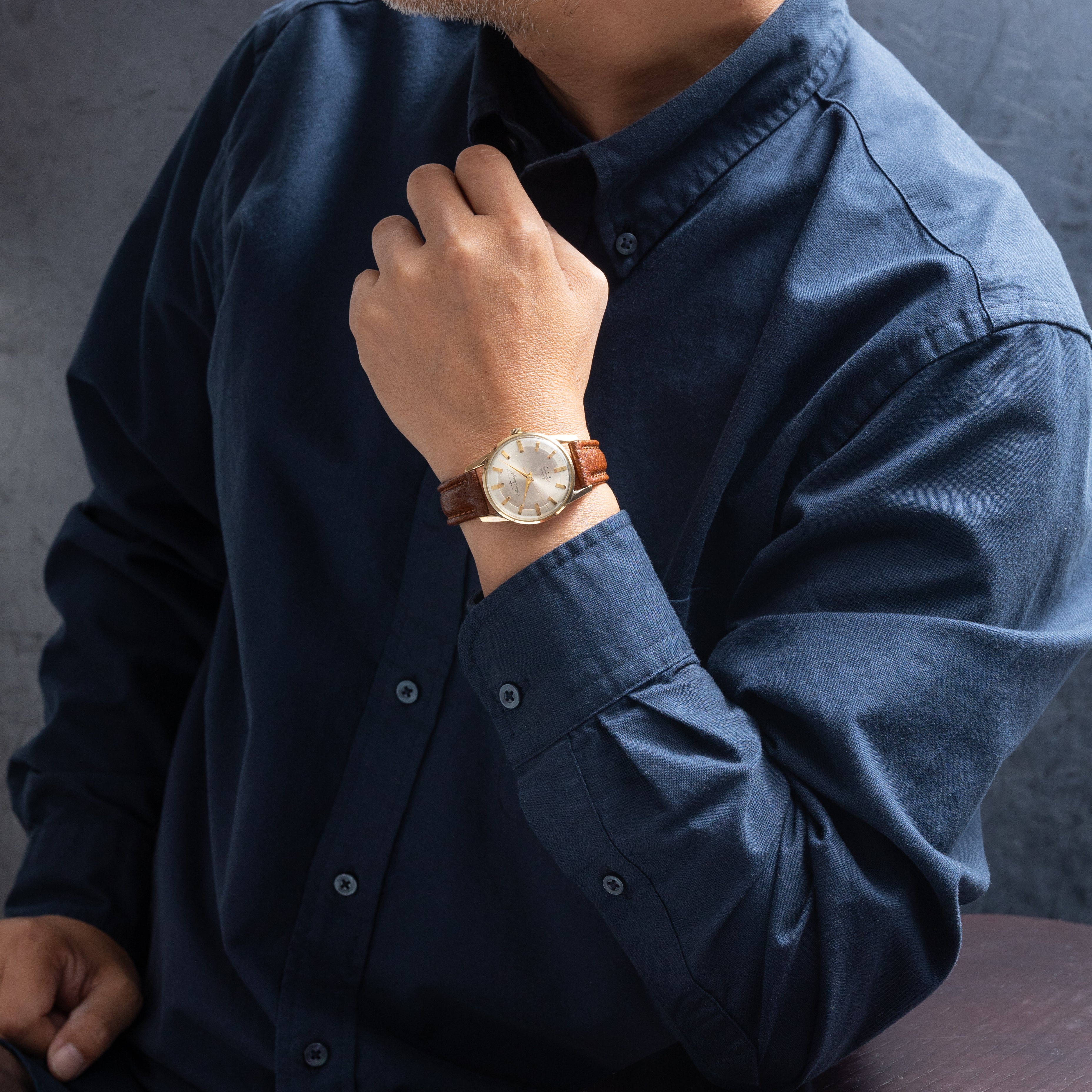 シチズン スーパージェット 1962年製 Ref.JT1507081 14金張り