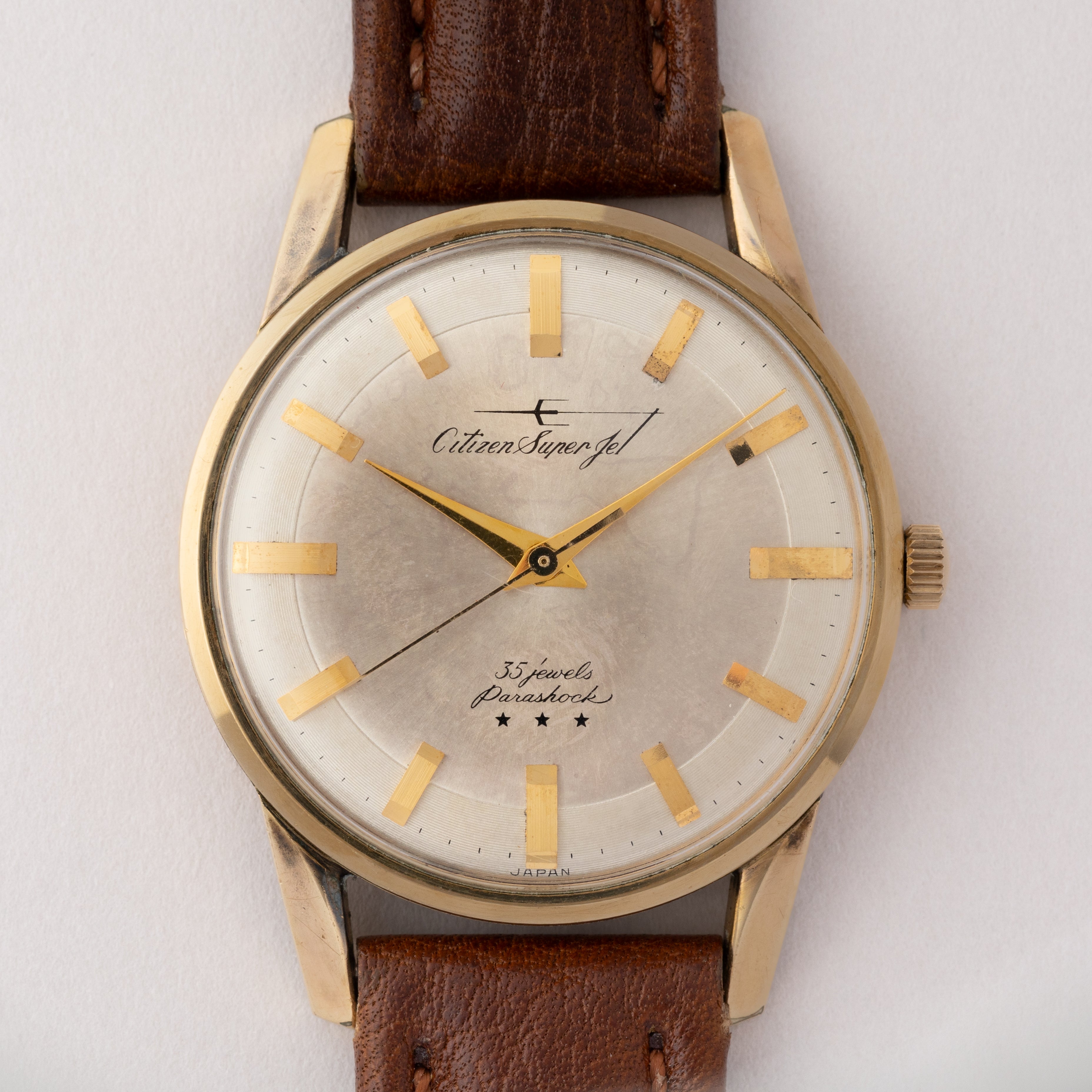 シチズン スーパージェット 1962年製 Ref.JT1507081 14金張り