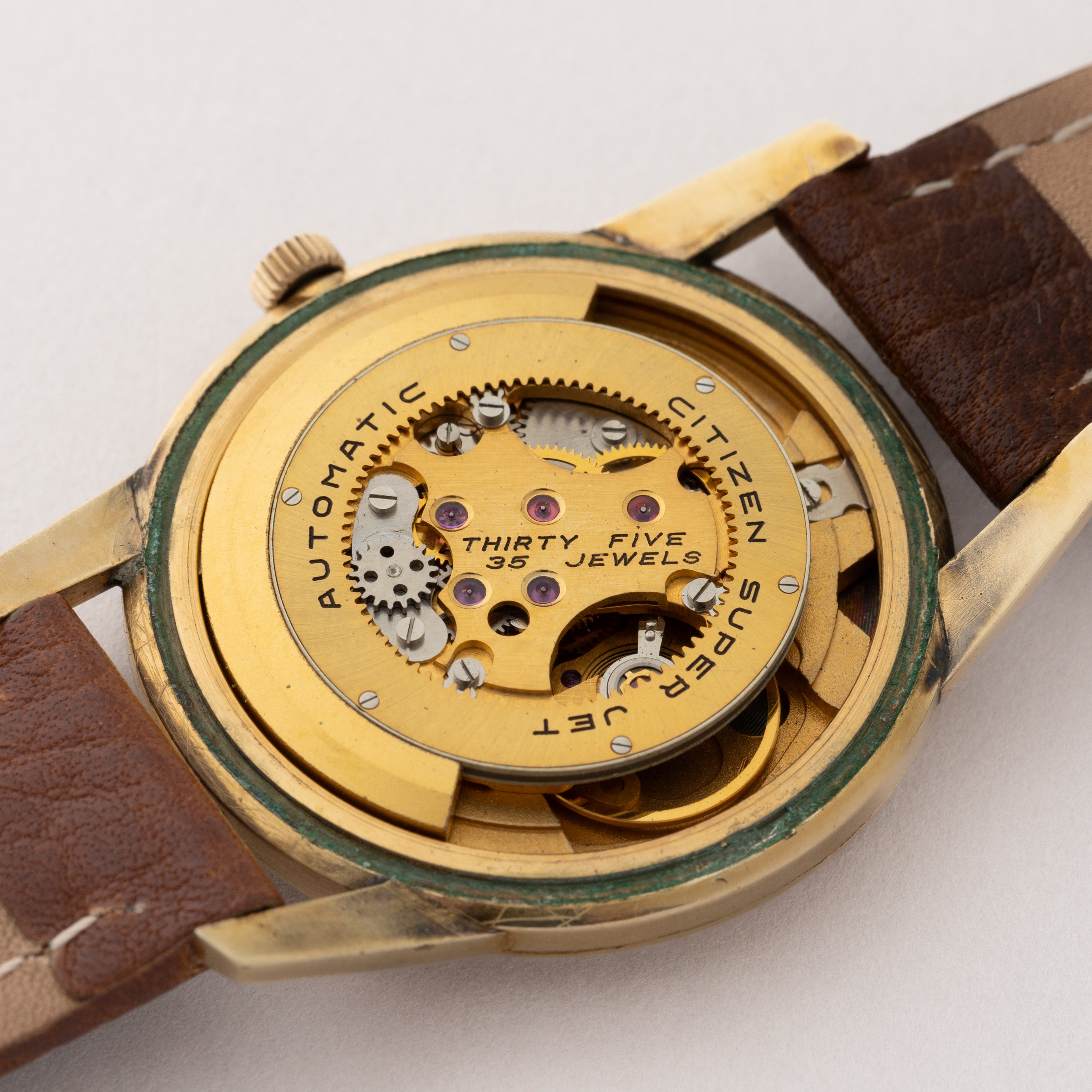 シチズン スーパージェット 1962年製 Ref.JT1507081 14金張り