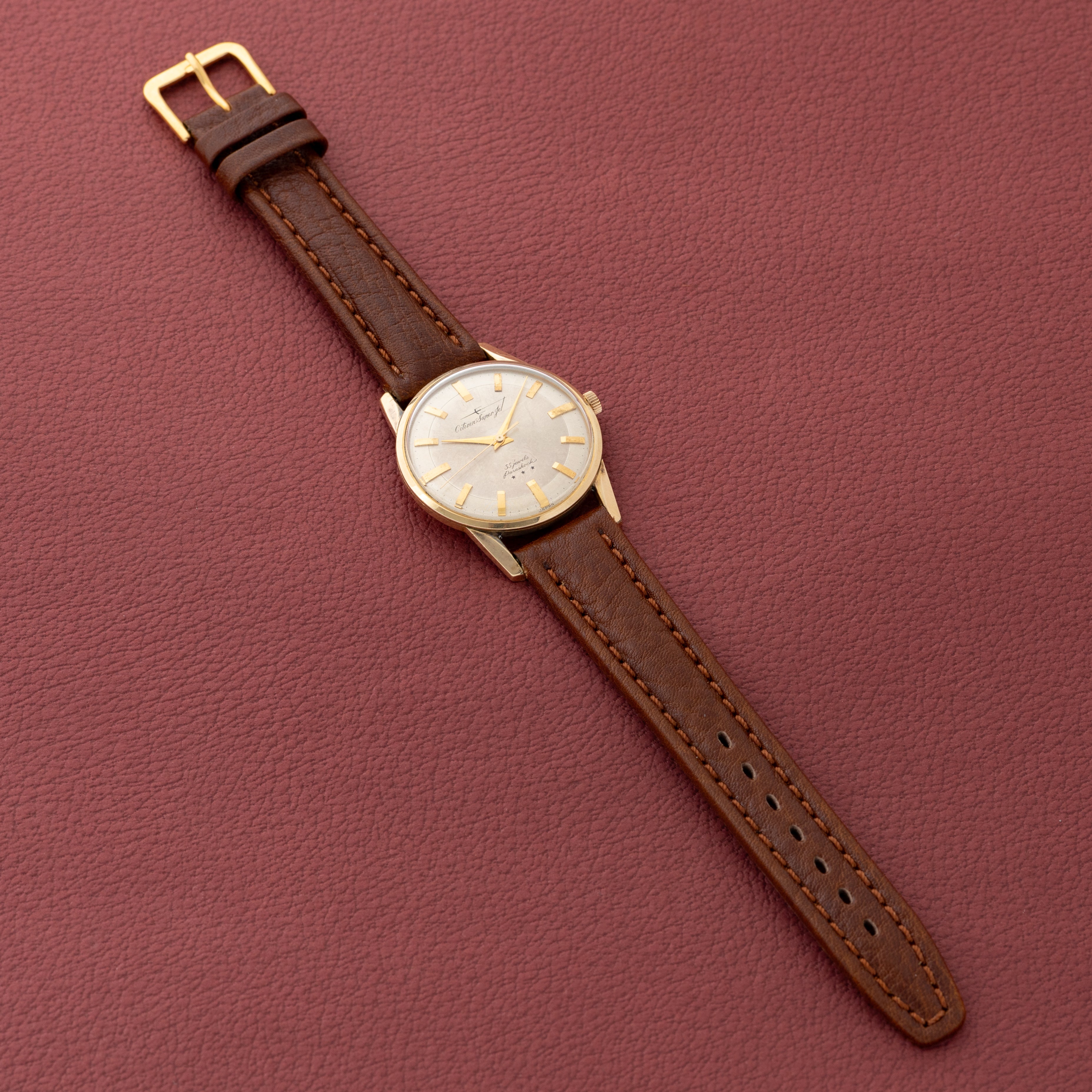 シチズン スーパージェット 1962年製 Ref.JT1507081 14金張り