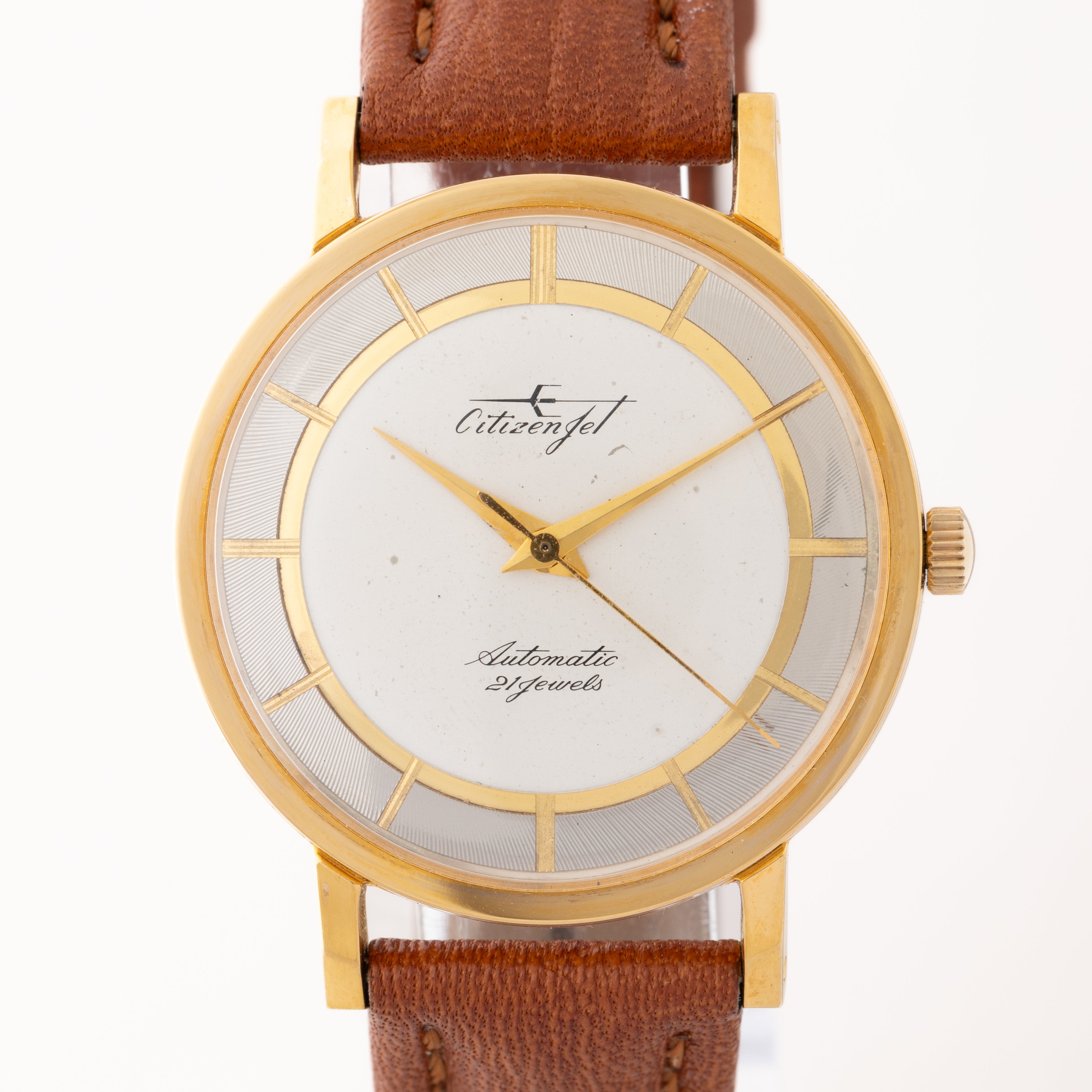 シチズン ジェット 1962年製 蛇の目ダイヤル 21石