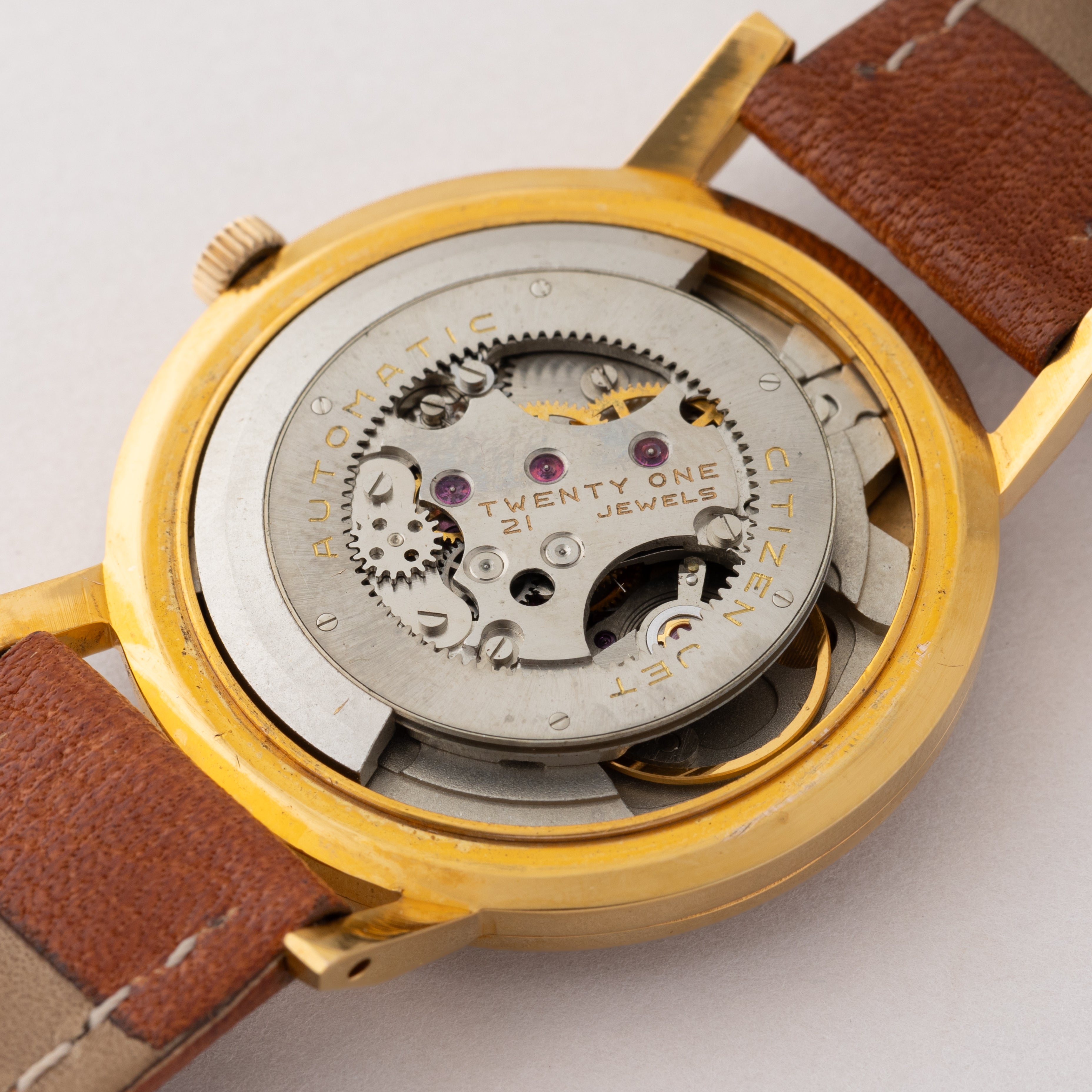 シチズン ジェット 1962年製 蛇の目ダイヤル 21石